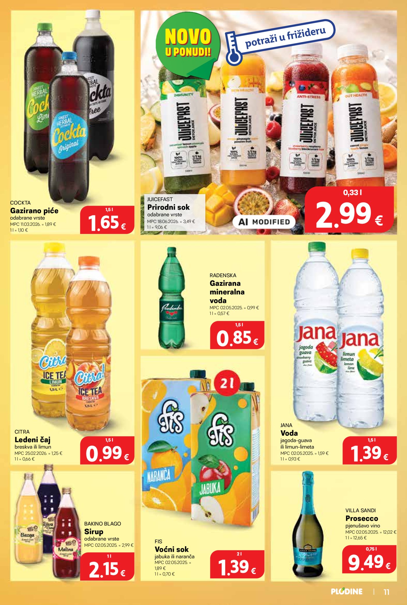 Plodine katalog akcija 06.08.-11.08.2026.