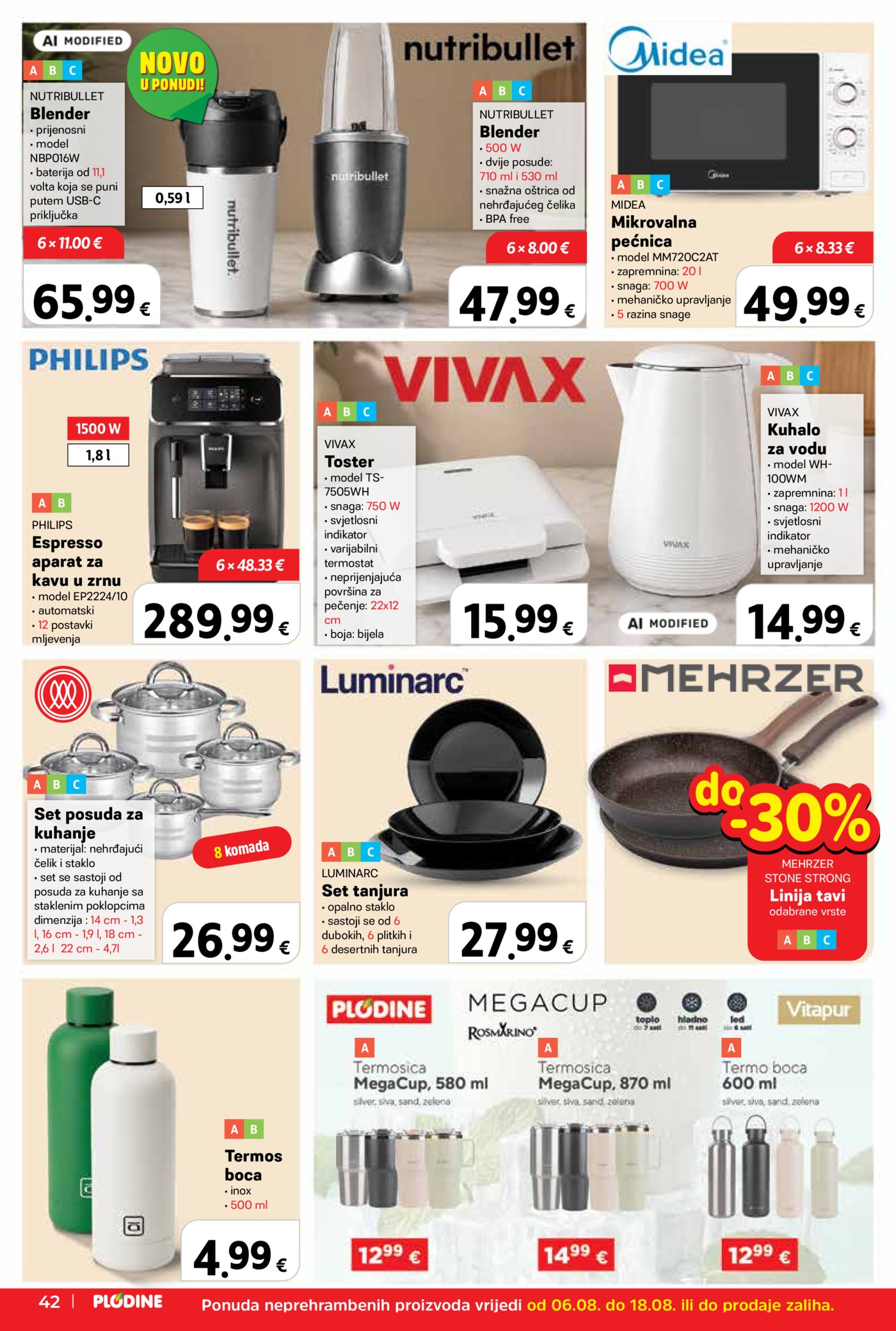 Plodine katalog akcija 06.08.-11.08.2026.