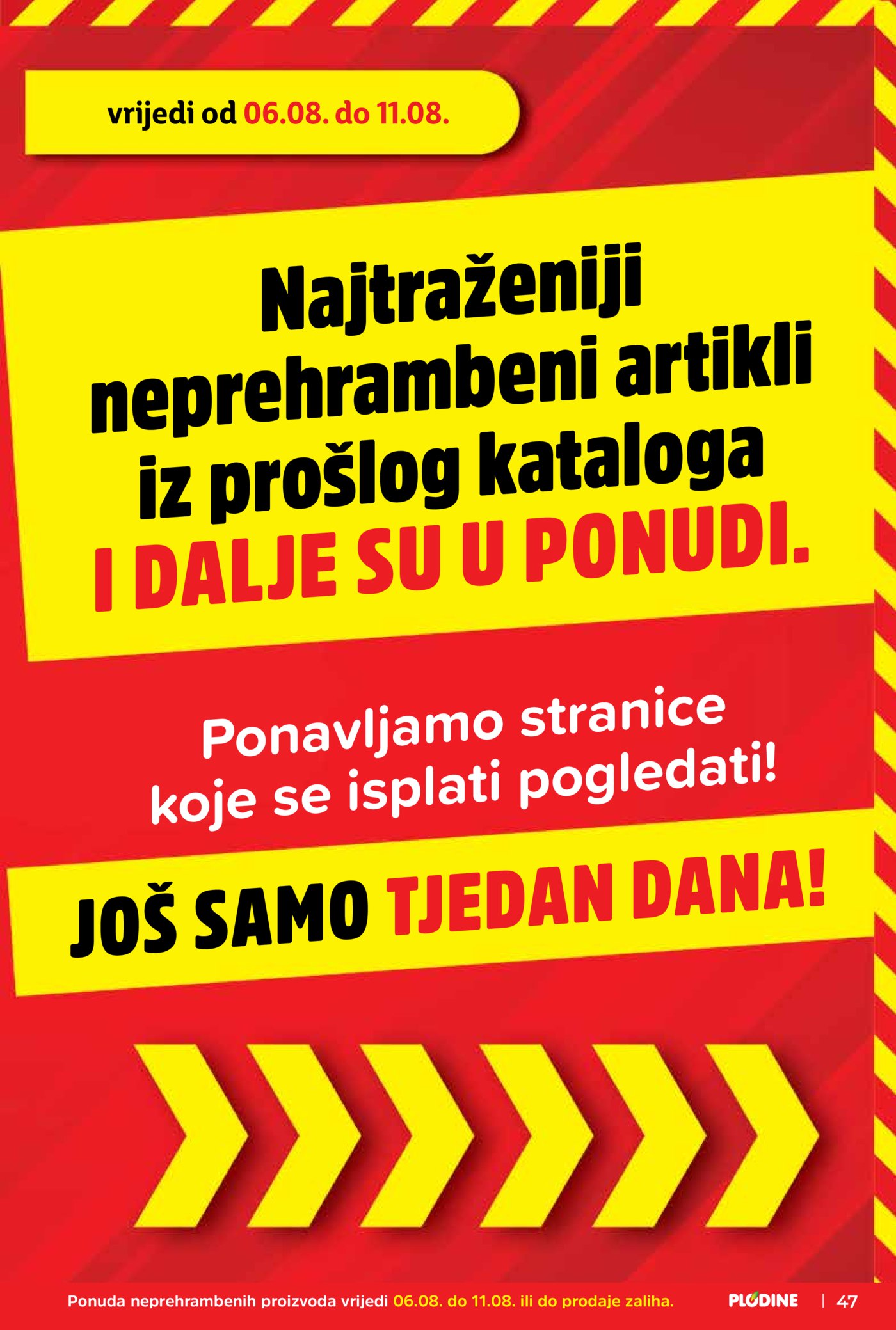 Plodine katalog akcija 06.08.-11.08.2026.