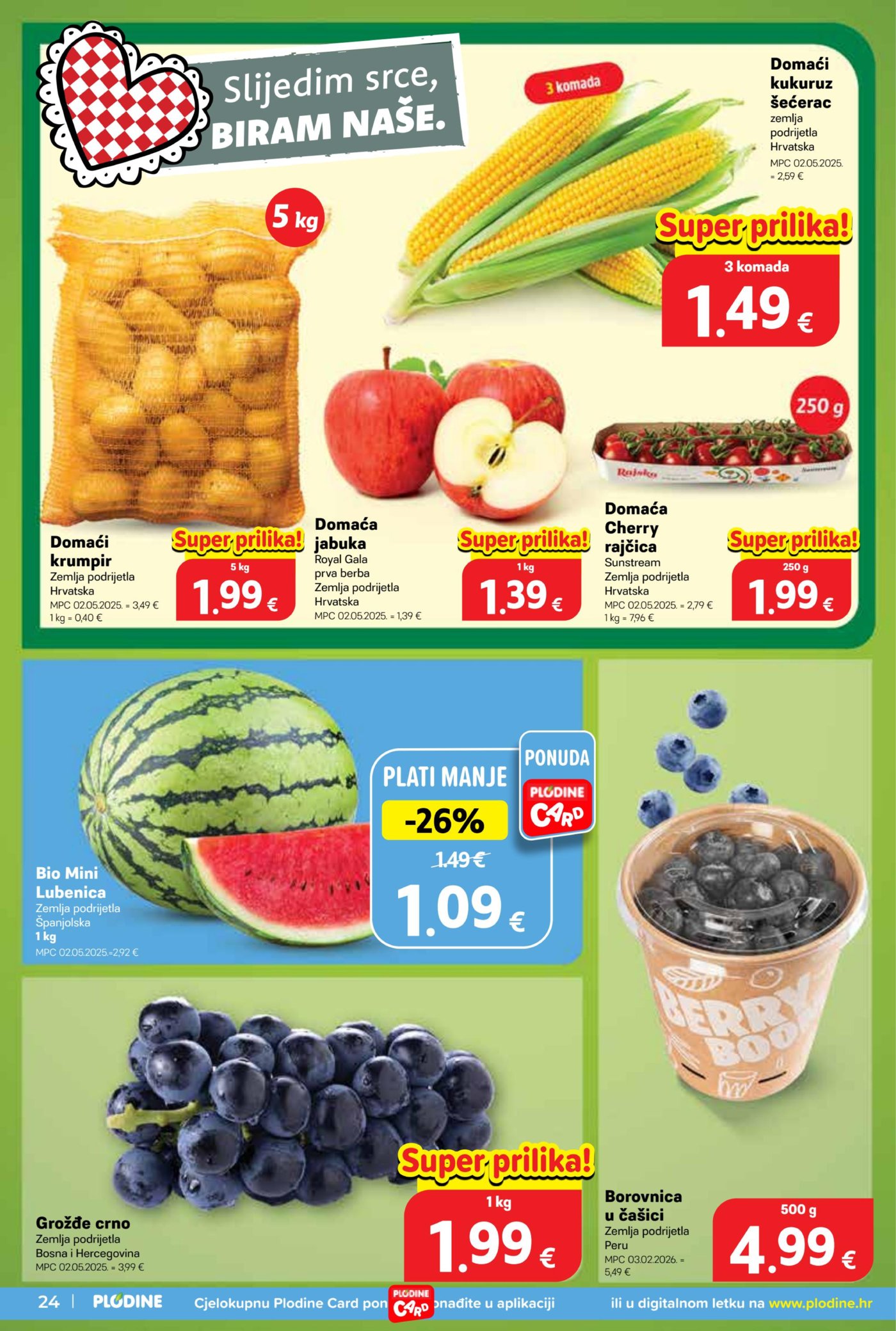 Plodine katalog Akcija 12.08.-18.08.2026.