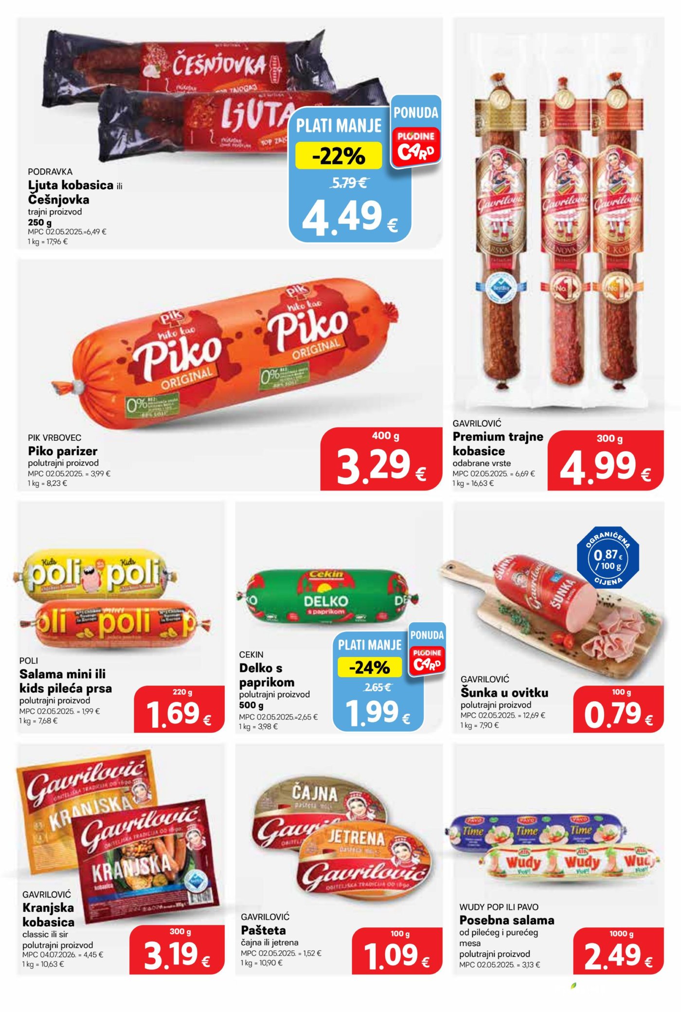 Plodine katalog Akcija 12.08.-18.08.2026.