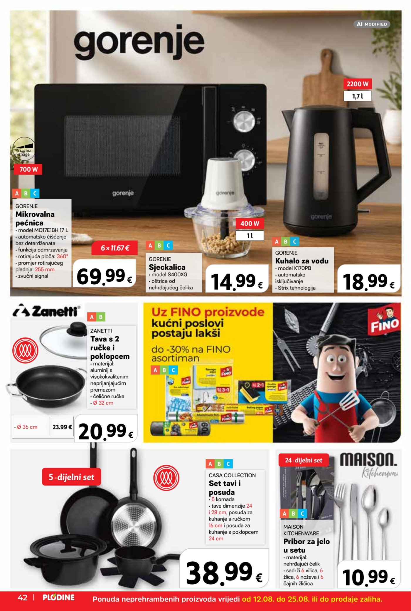 Plodine katalog Akcija 12.08.-18.08.2026.