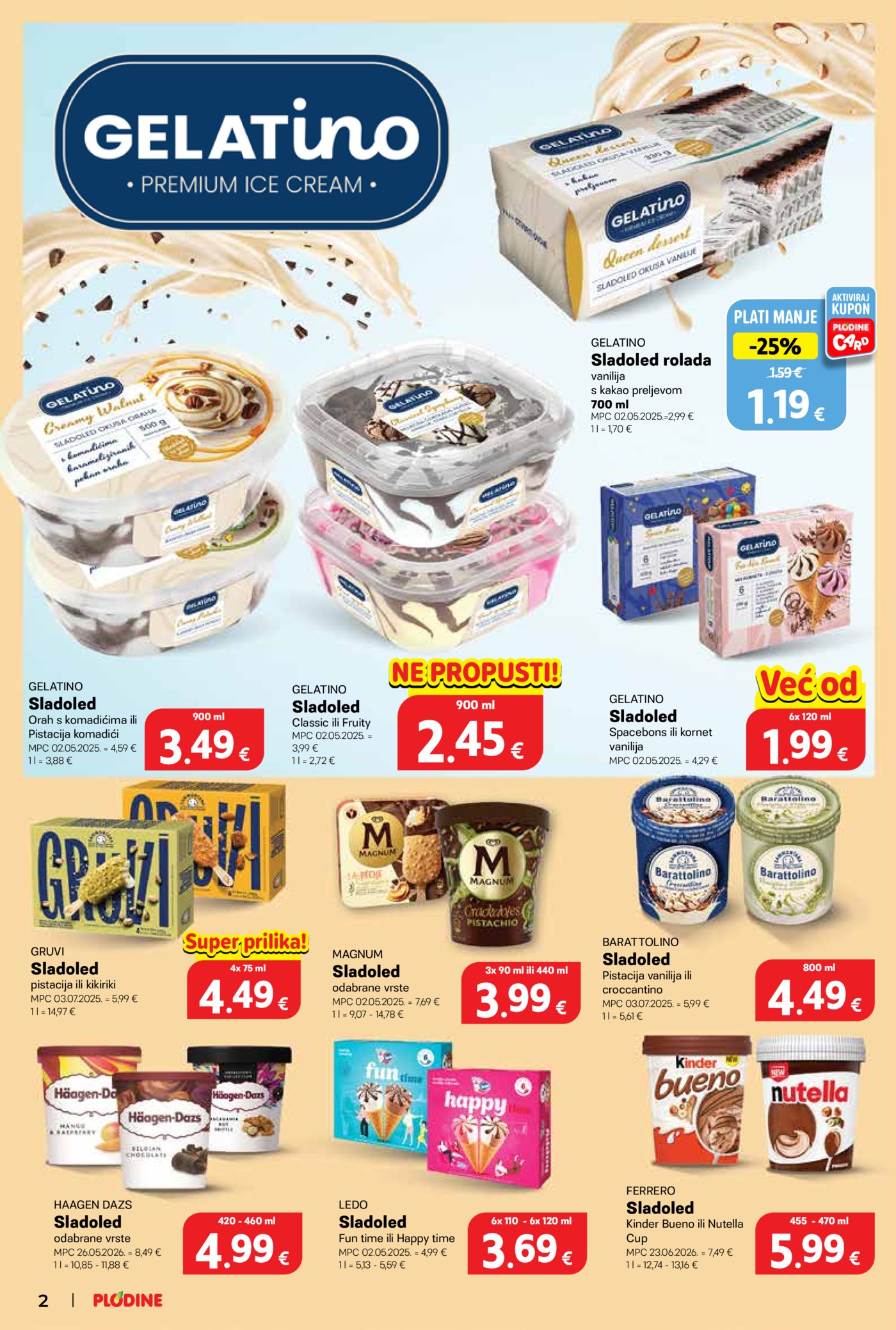 Plodine katalog Akcija 19.08. - 25.08.2026.