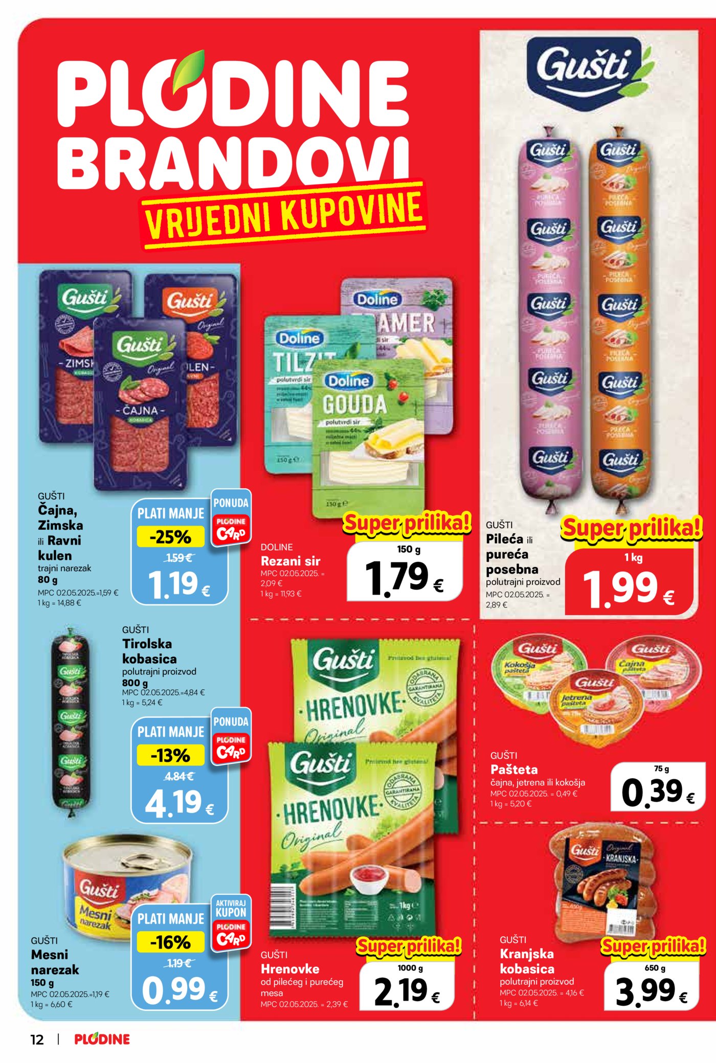 Plodine katalog Akcija 19.08. - 25.08.2026.