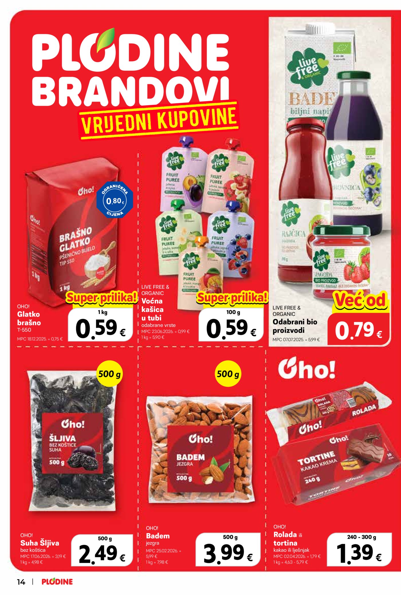 Plodine katalog Akcija 19.08. - 25.08.2026.
