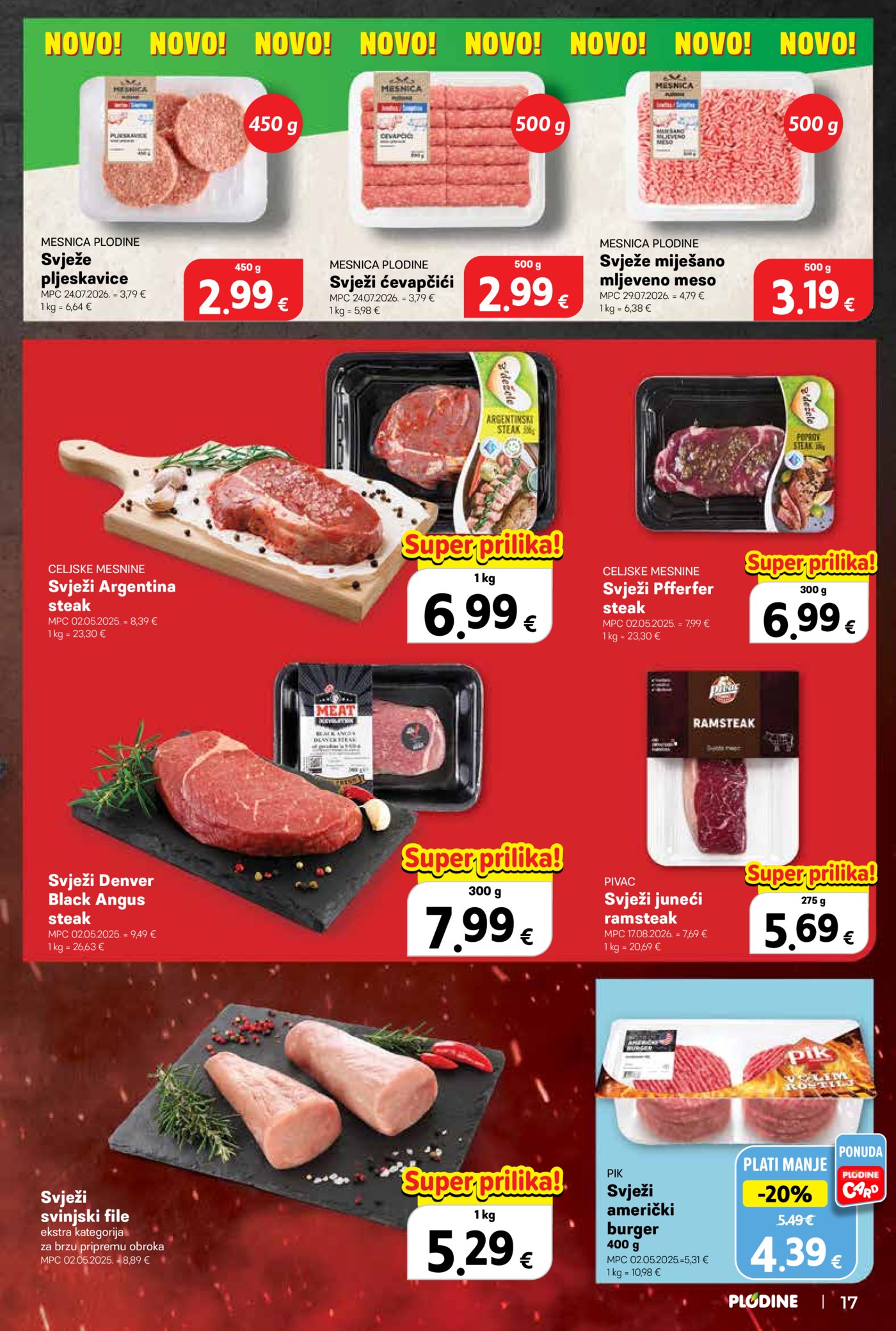 Plodine katalog Akcija 19.08. - 25.08.2026.