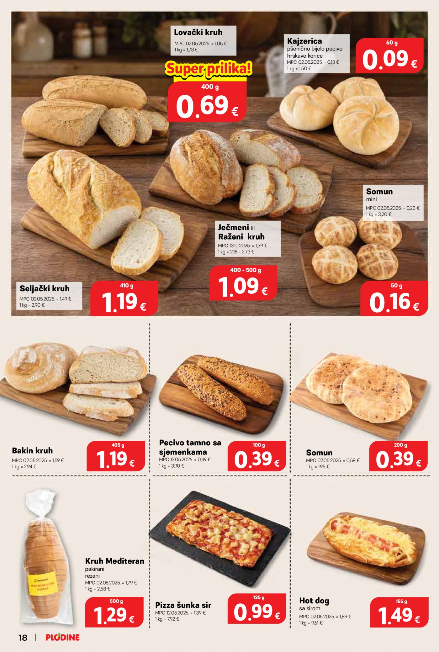 Plodine katalog Akcija 19.08. - 25.08.2026.