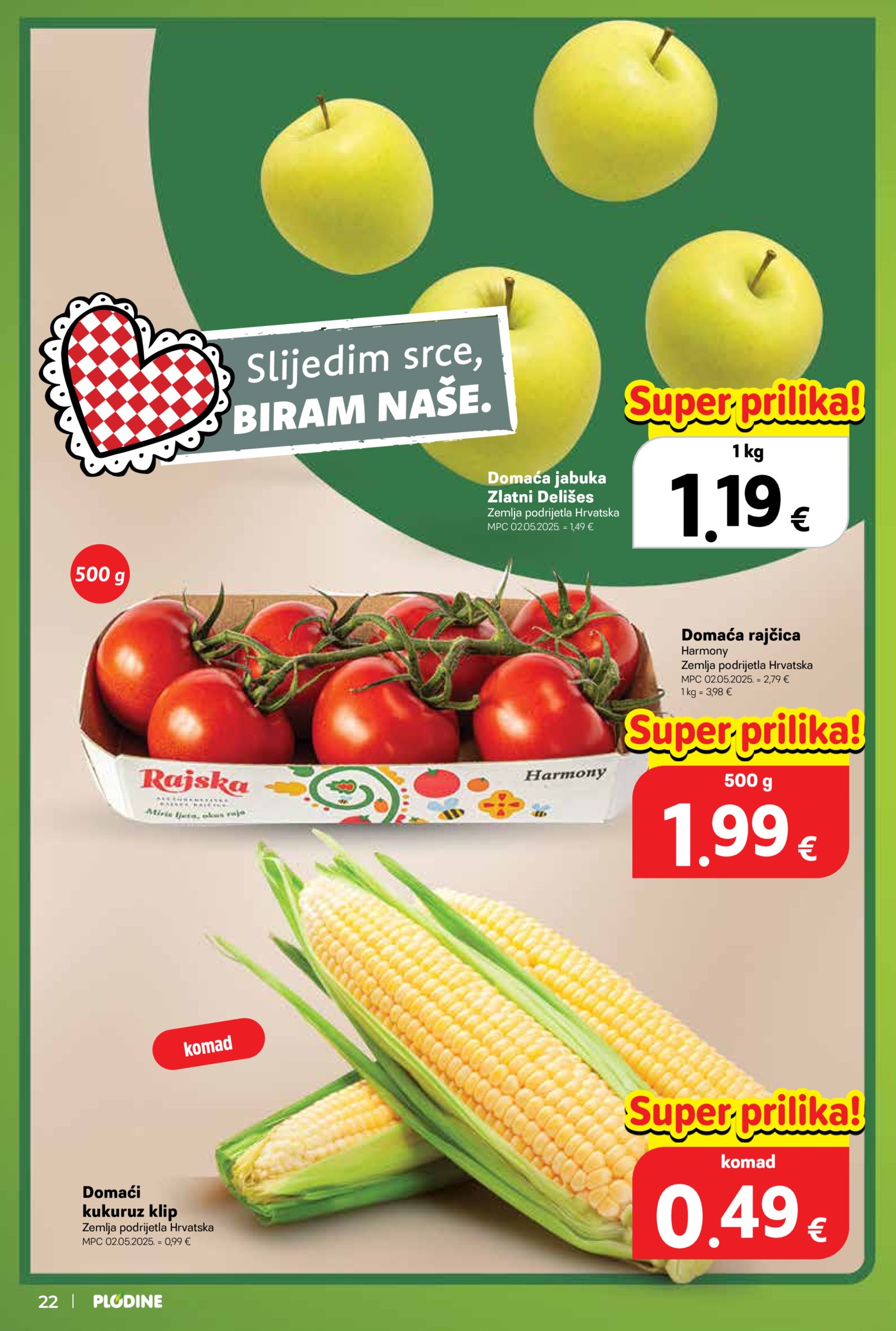 Plodine katalog Akcija 19.08. - 25.08.2026.