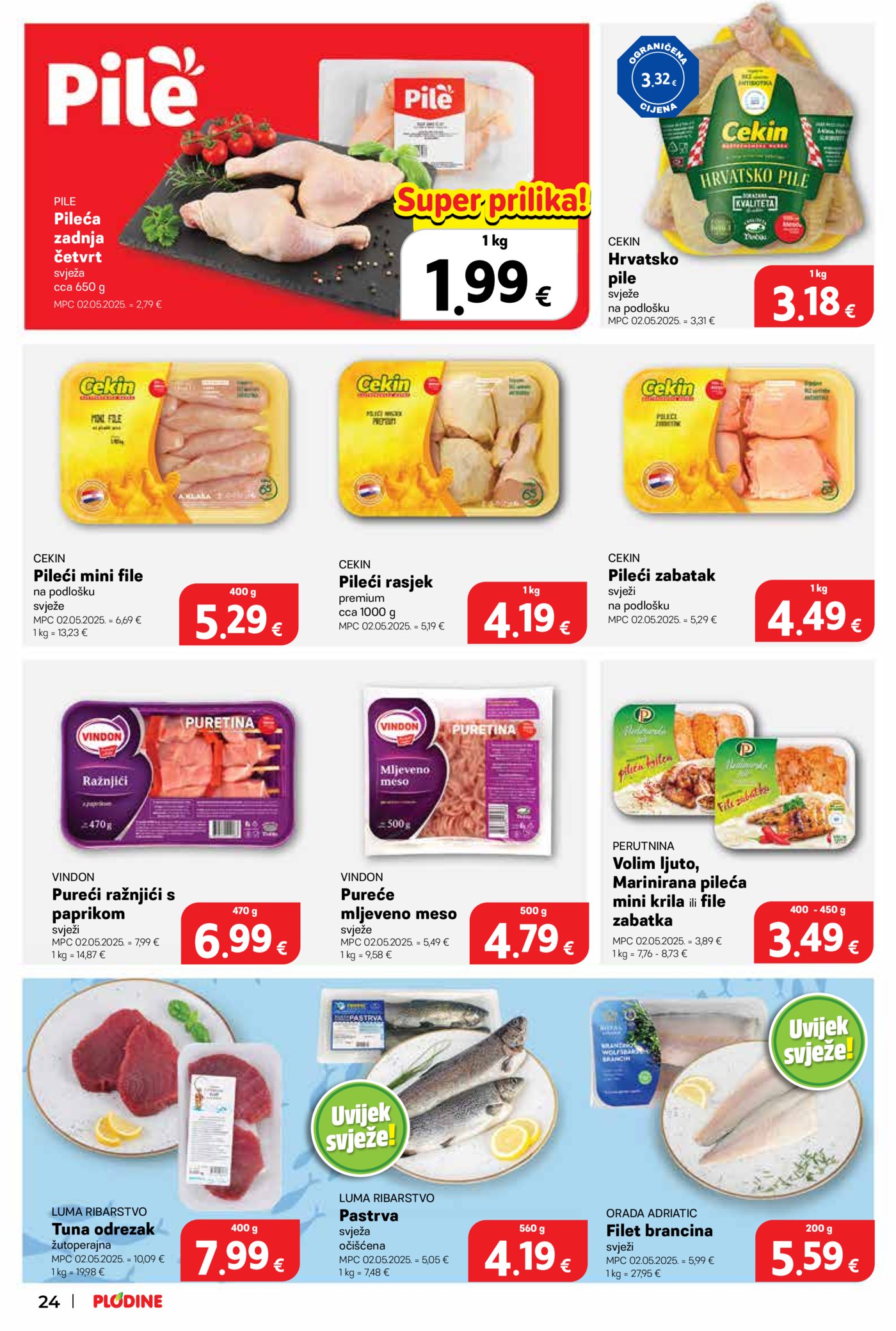 Plodine katalog Akcija 19.08. - 25.08.2026.