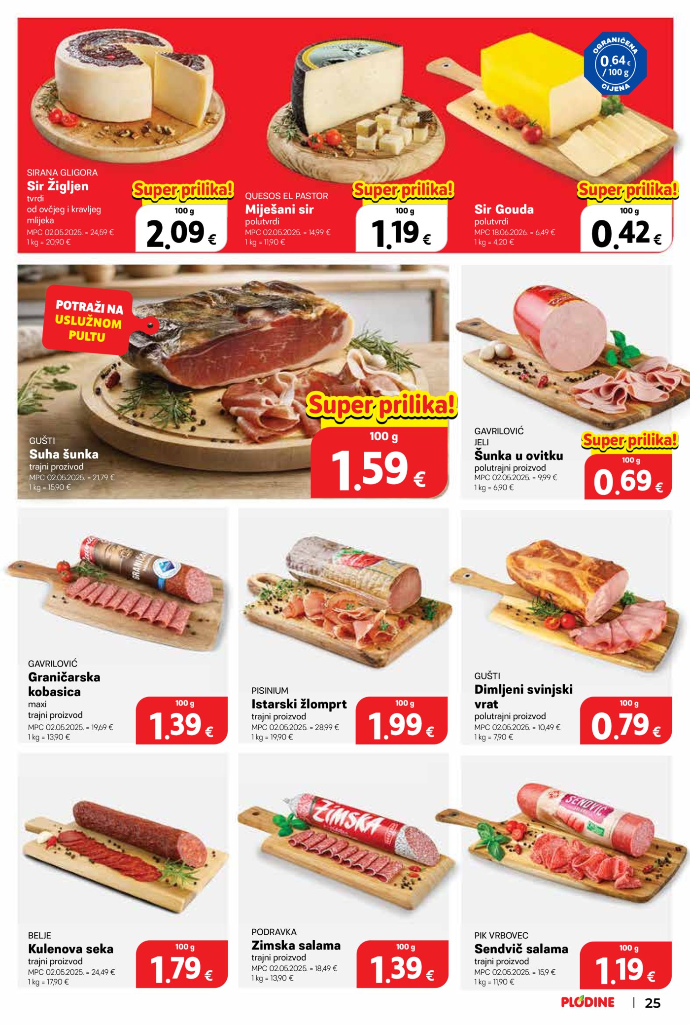 Plodine katalog Akcija 19.08. - 25.08.2026.
