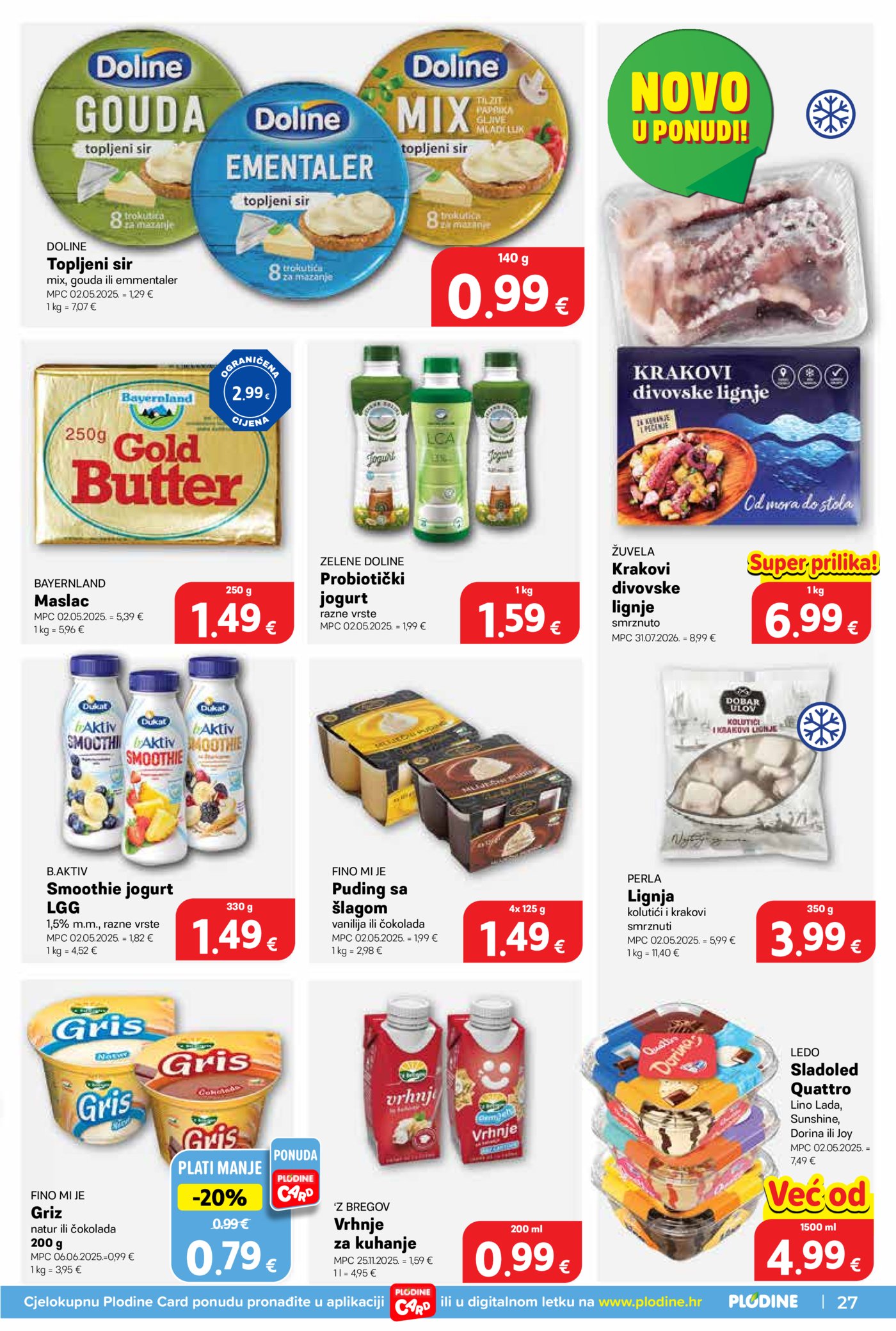 Plodine katalog Akcija 19.08. - 25.08.2026.