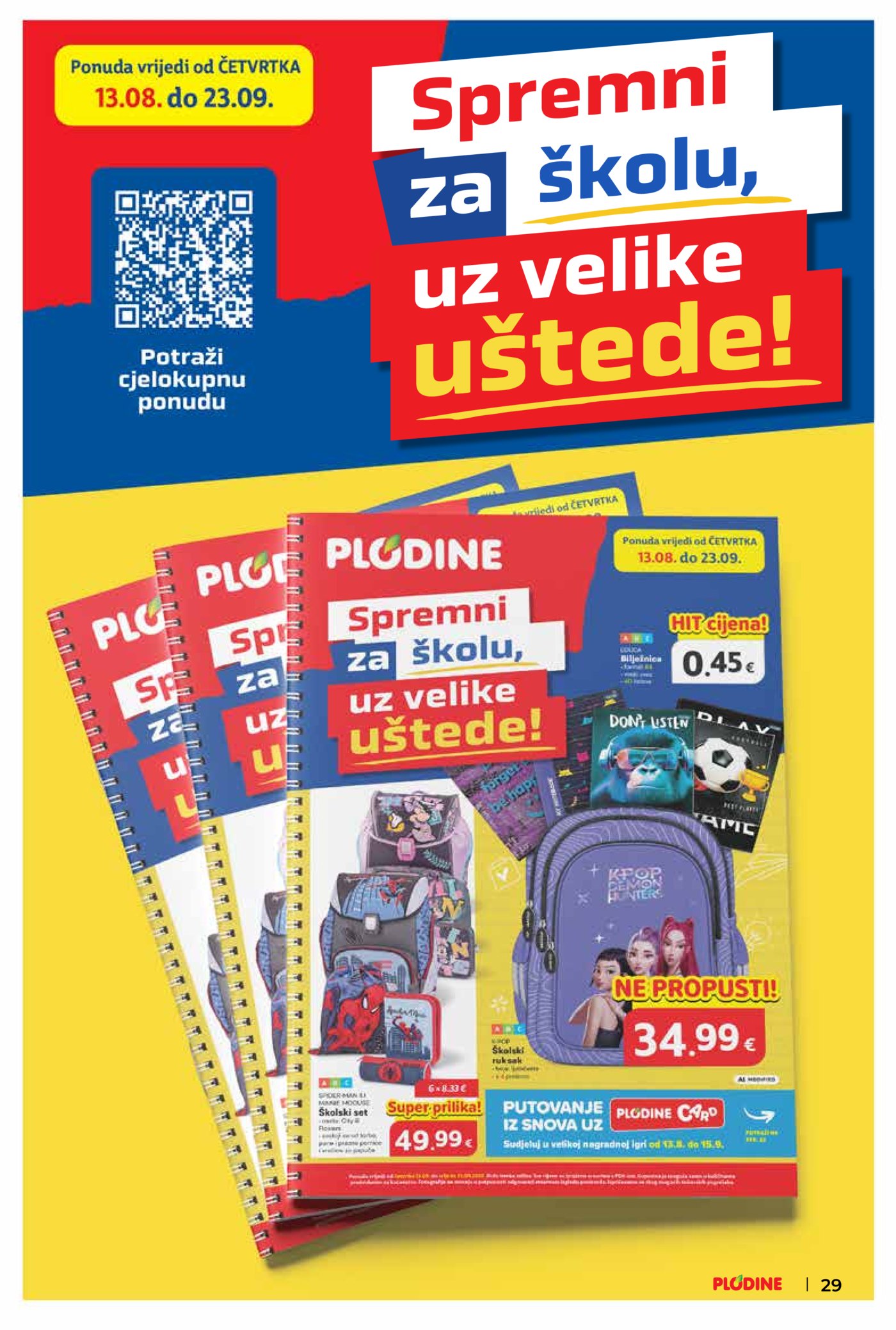 Plodine katalog Akcija 19.08. - 25.08.2026.