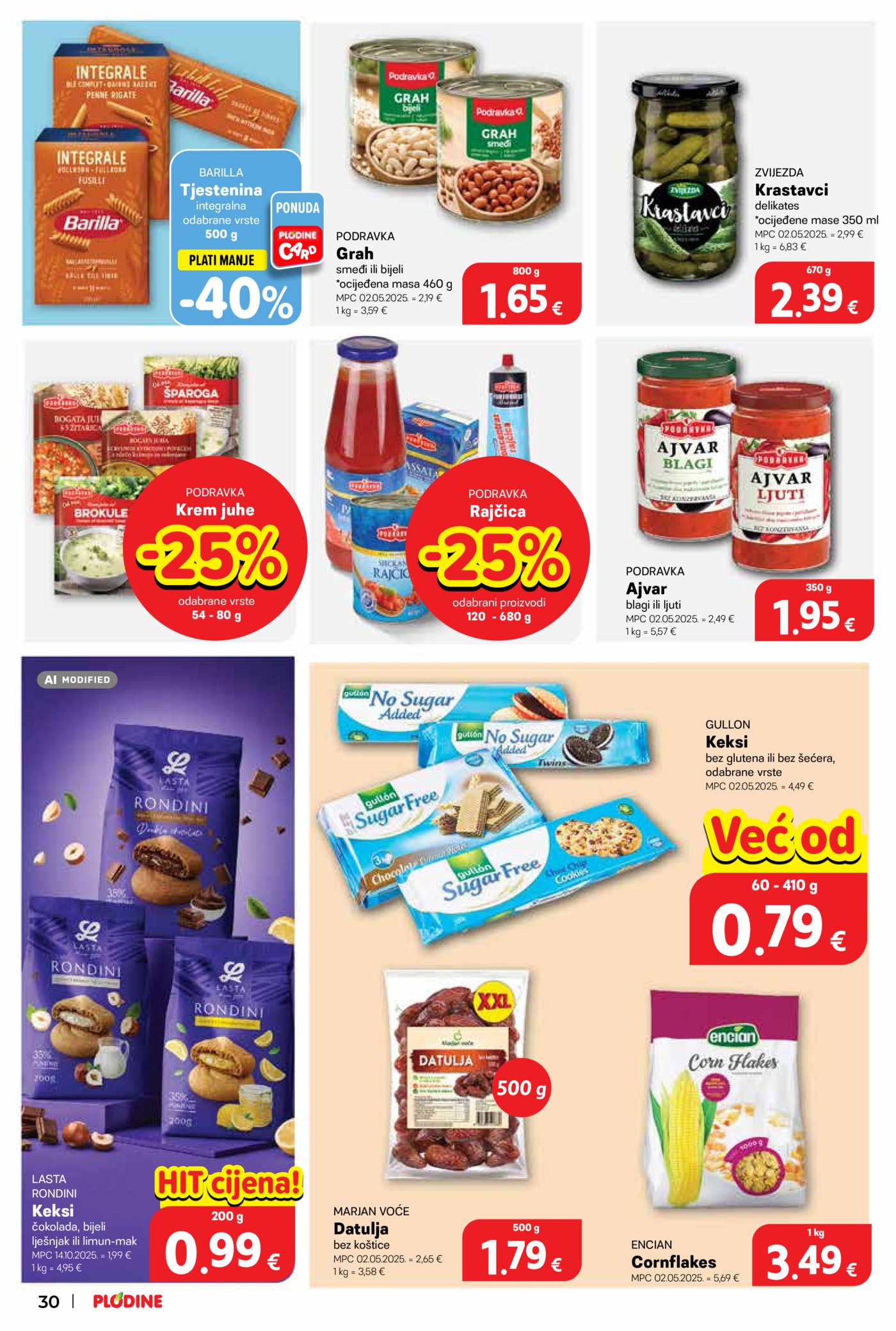 Plodine katalog Akcija 19.08. - 25.08.2026.