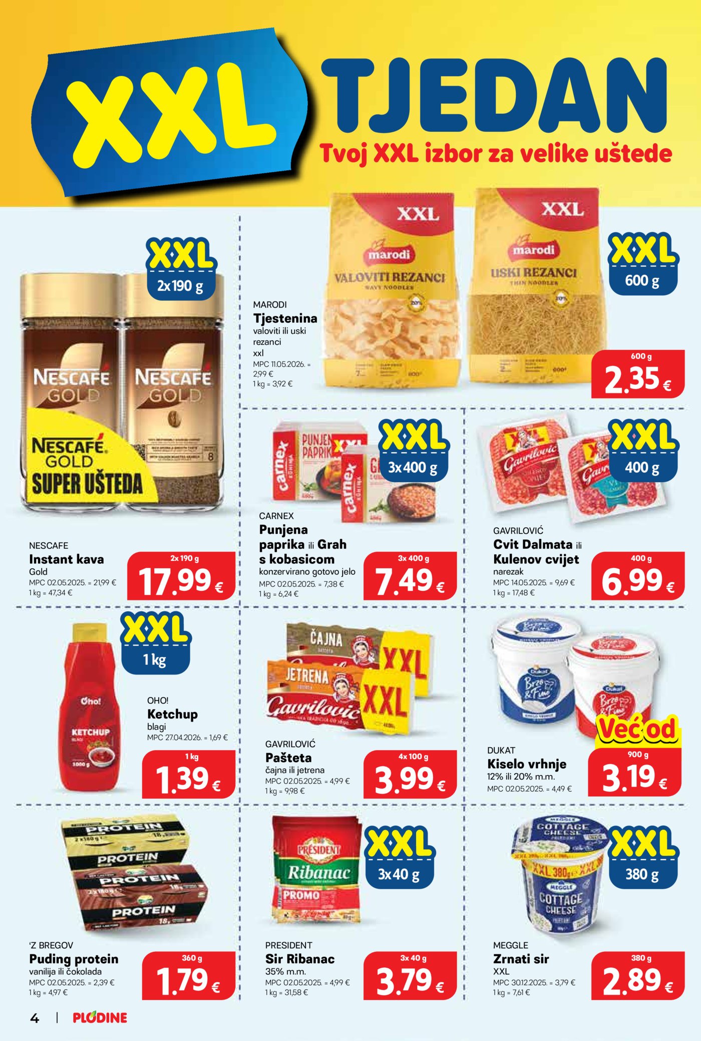 Plodine katalog Akcija 19.08. - 25.08.2026.