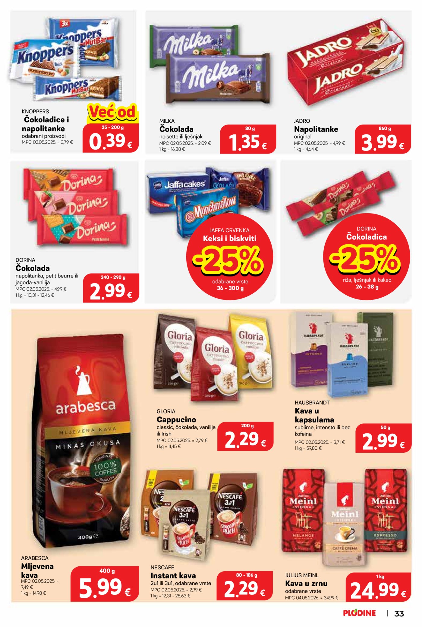 Plodine katalog Akcija 19.08. - 25.08.2026.