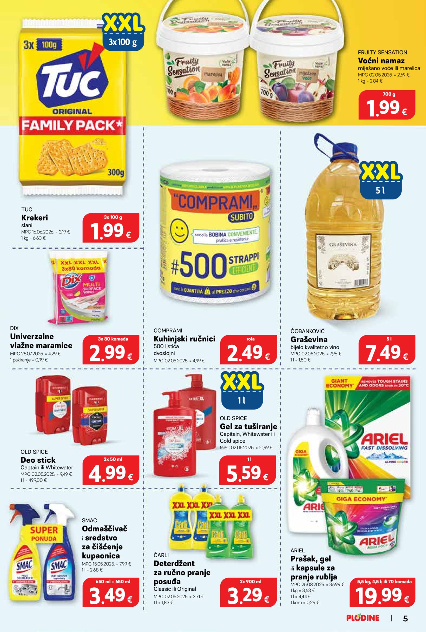 Plodine katalog Akcija 19.08. - 25.08.2026.