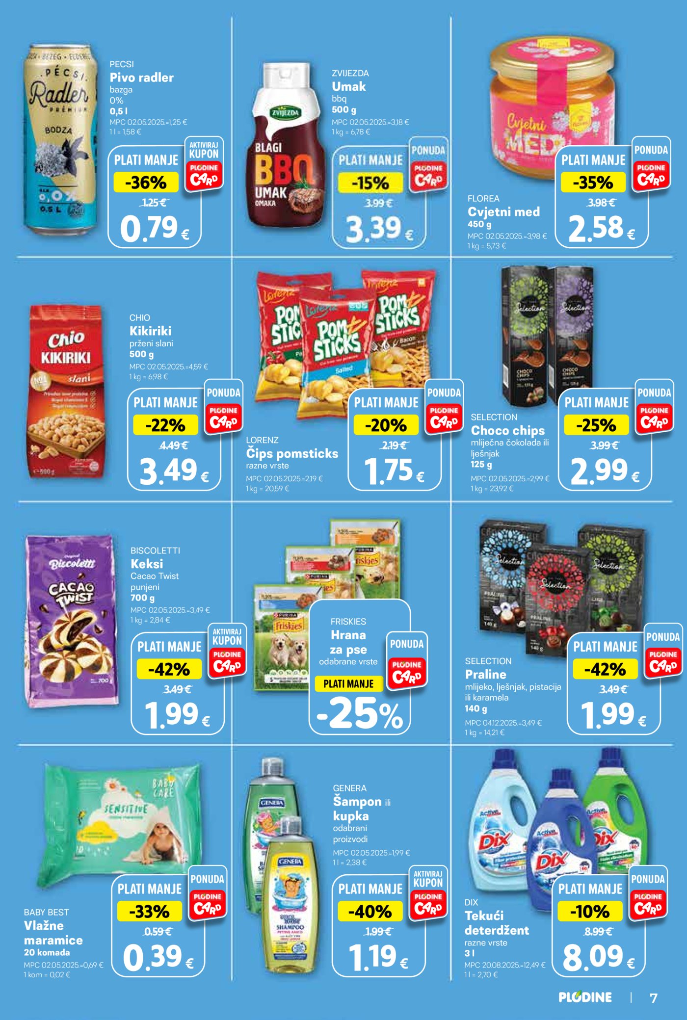 Plodine katalog Akcija 19.08. - 25.08.2026.