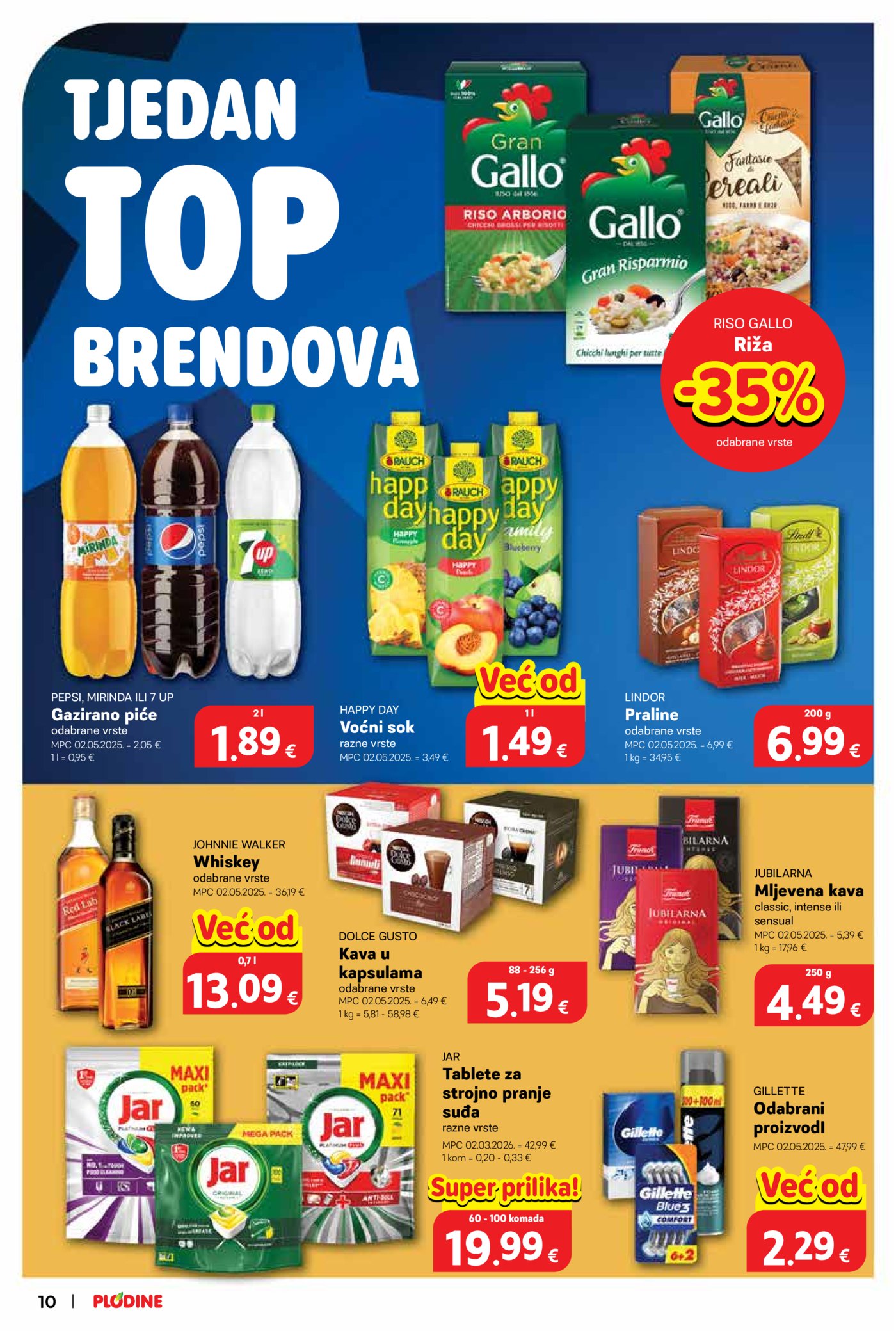 Plodine katalog Akcija 19.08. - 25.08.2026.