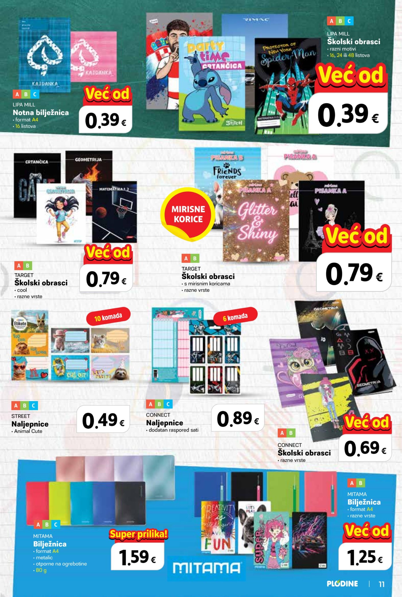 Plodine katalog Spremni za školu 13.08.-23.09.2026.