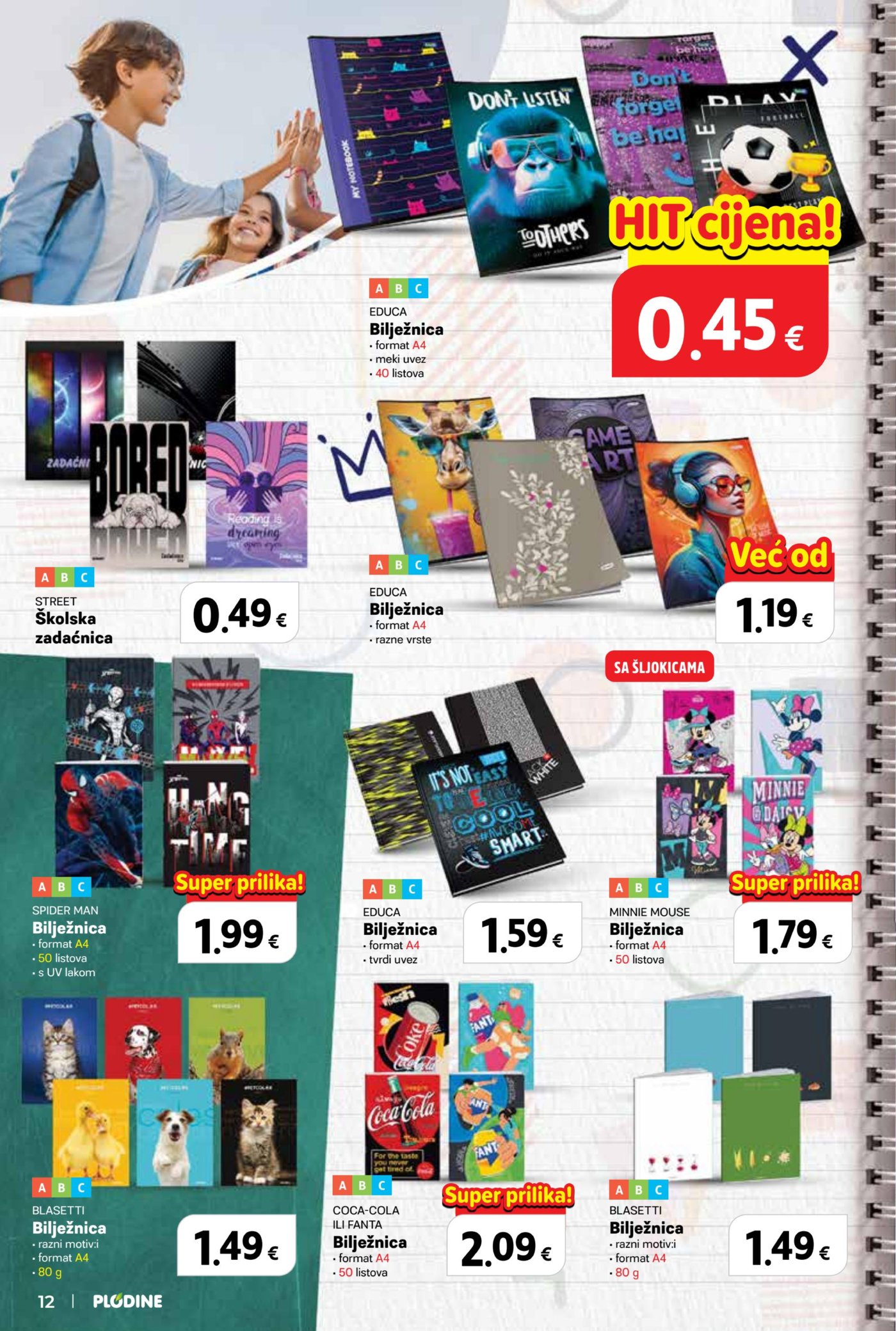 Plodine katalog Spremni za školu 13.08.-23.09.2026.