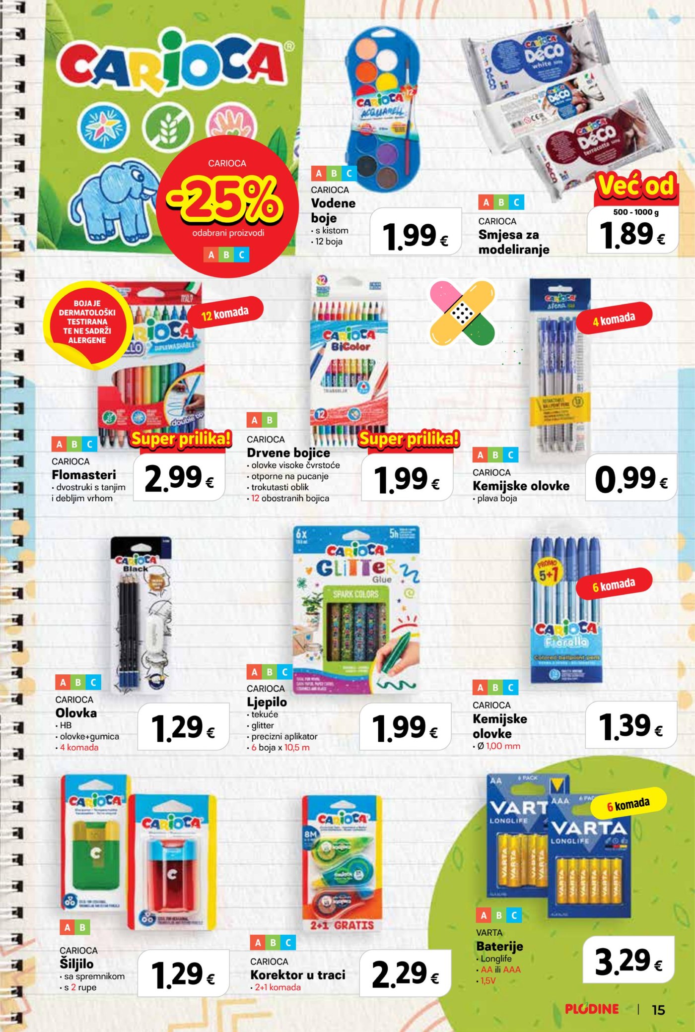 Plodine katalog Spremni za školu 13.08.-23.09.2026.