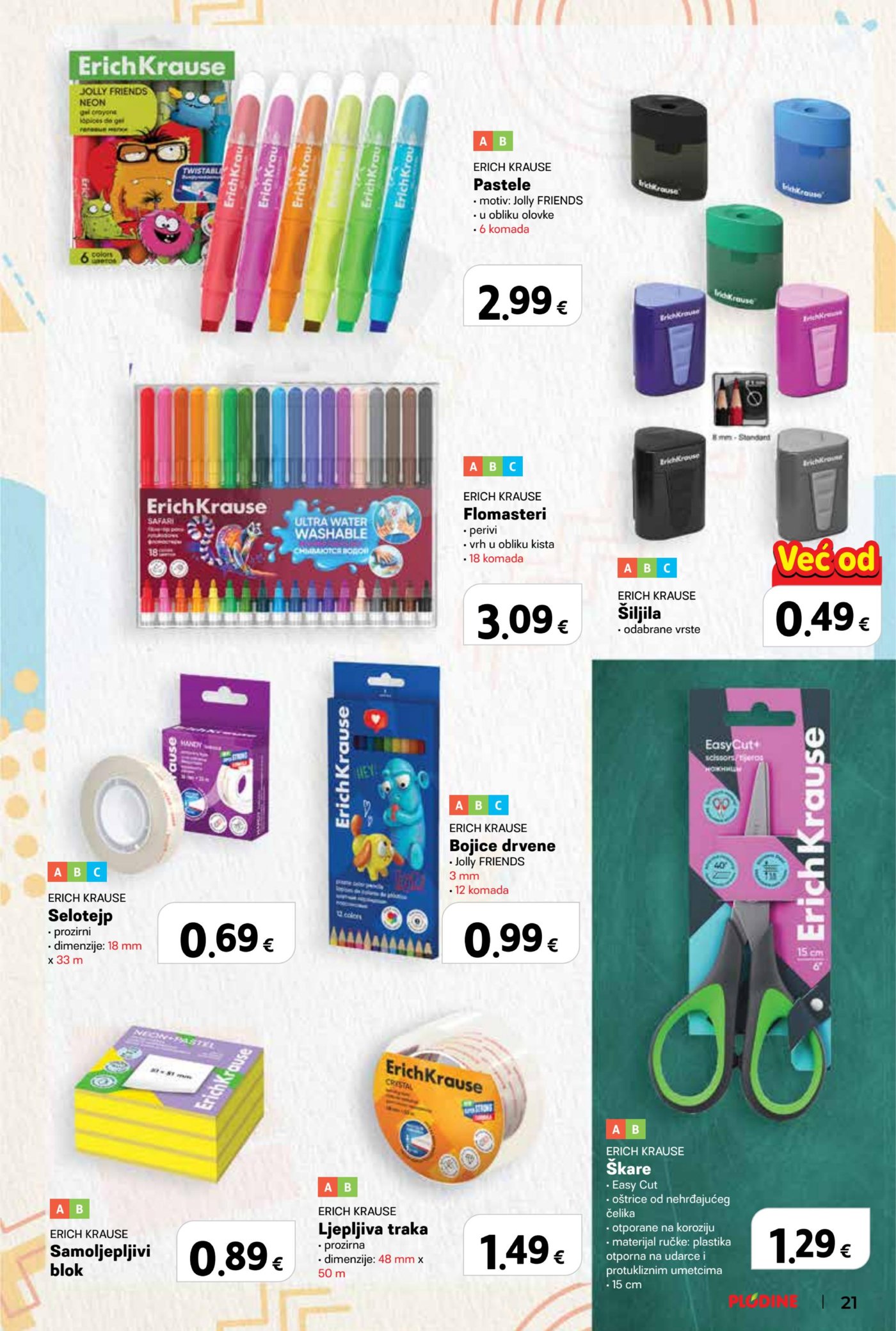 Plodine katalog Spremni za školu 13.08.-23.09.2026.