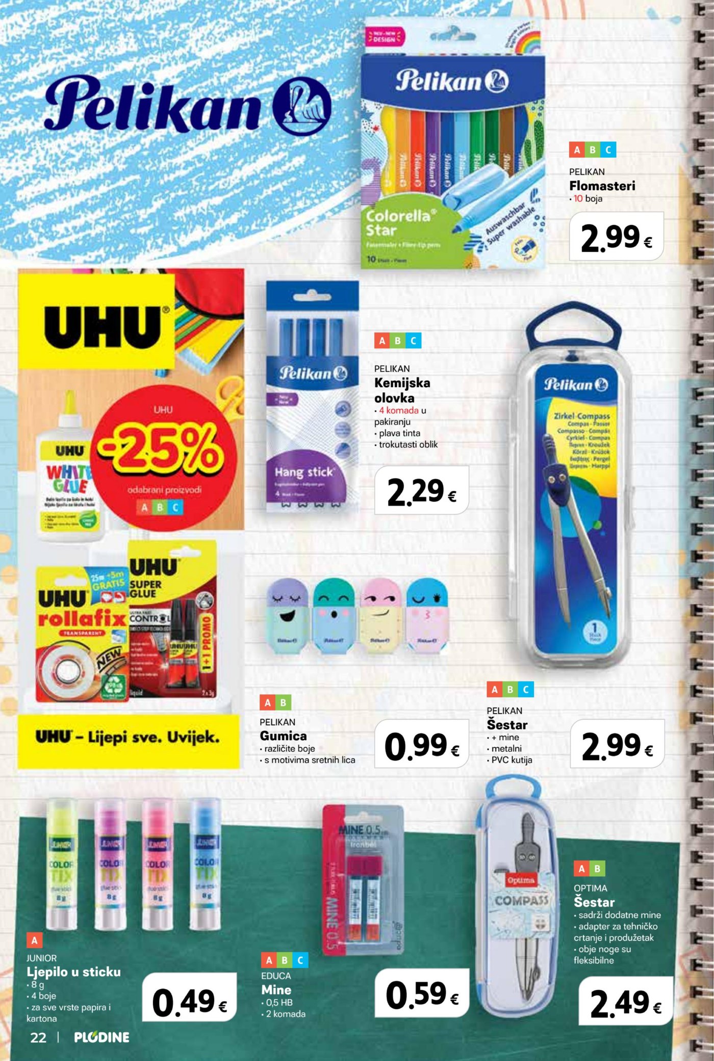 Plodine katalog Spremni za školu 13.08.-23.09.2026.