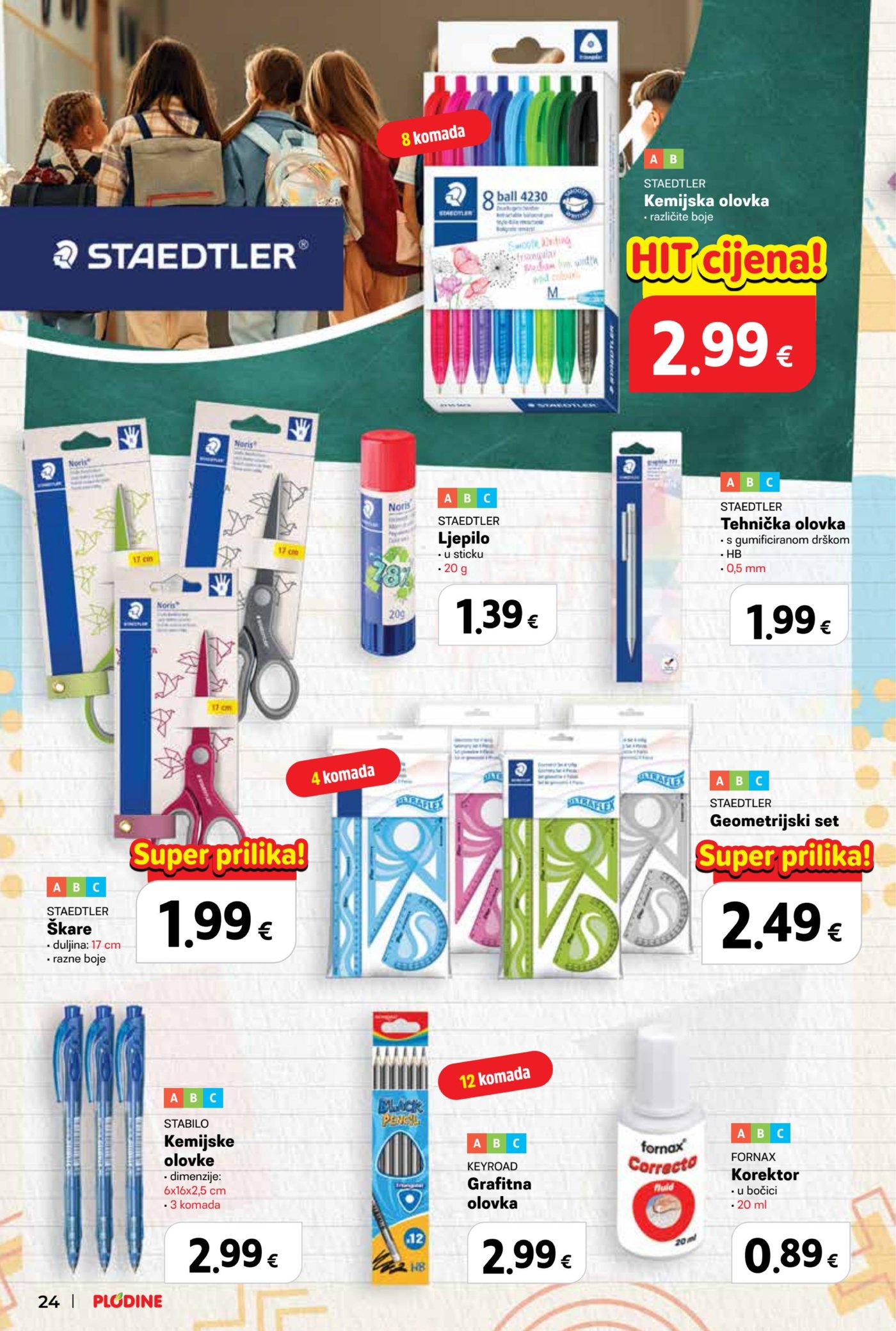 Plodine katalog Spremni za školu 13.08.-23.09.2026.