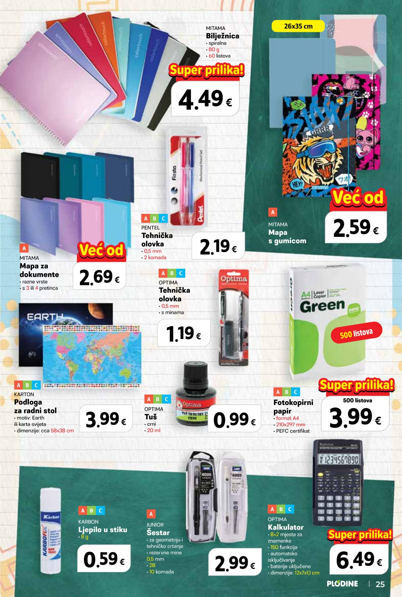 Plodine katalog Spremni za školu 13.08.-23.09.2026.