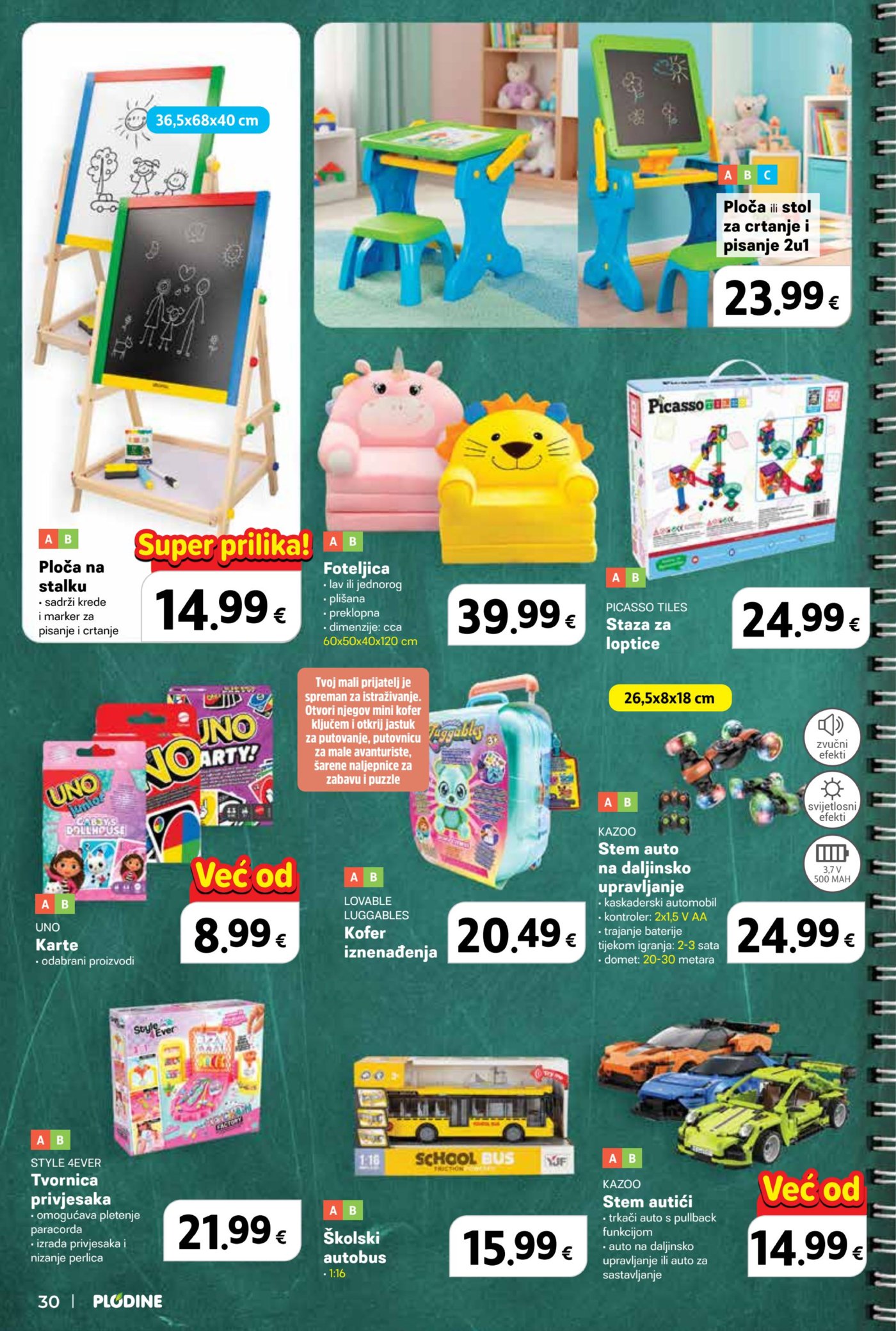 Plodine katalog Spremni za školu 13.08.-23.09.2026.