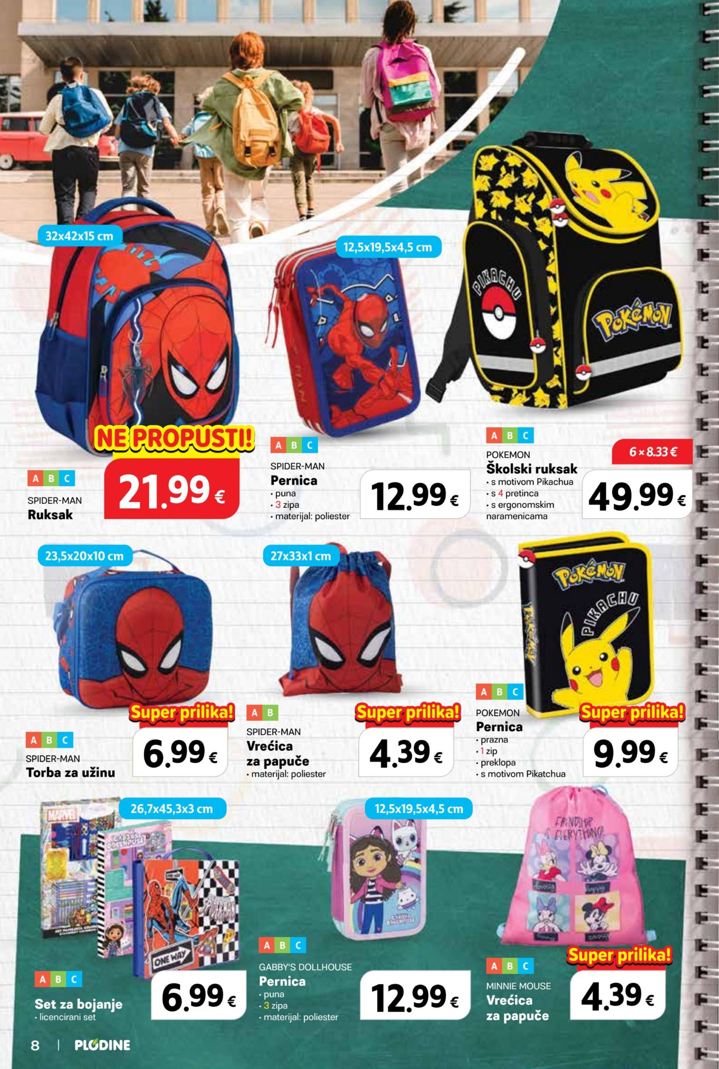 Plodine katalog Spremni za školu 13.08.-23.09.2026.