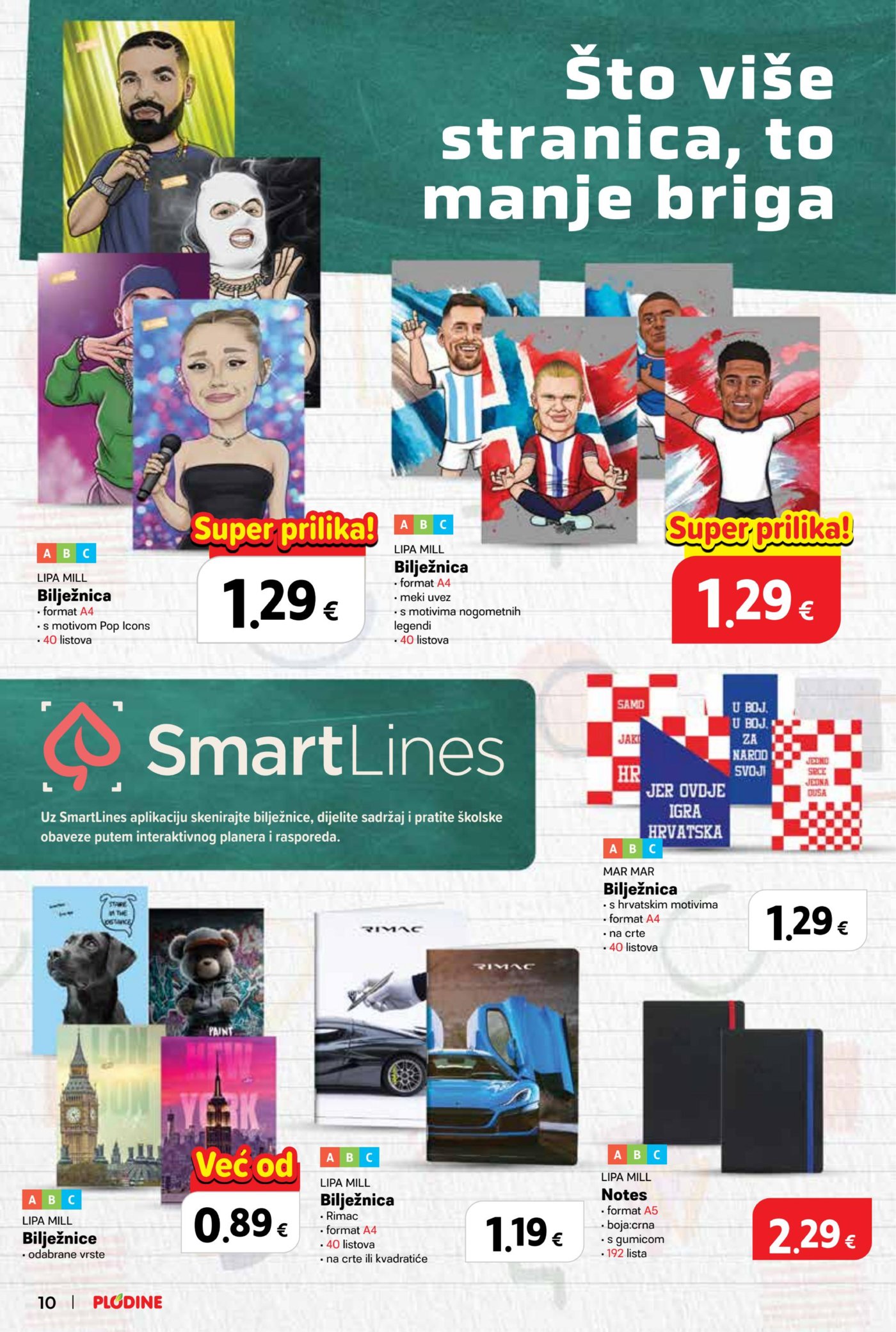 Plodine katalog Spremni za školu 13.08.-23.09.2026.