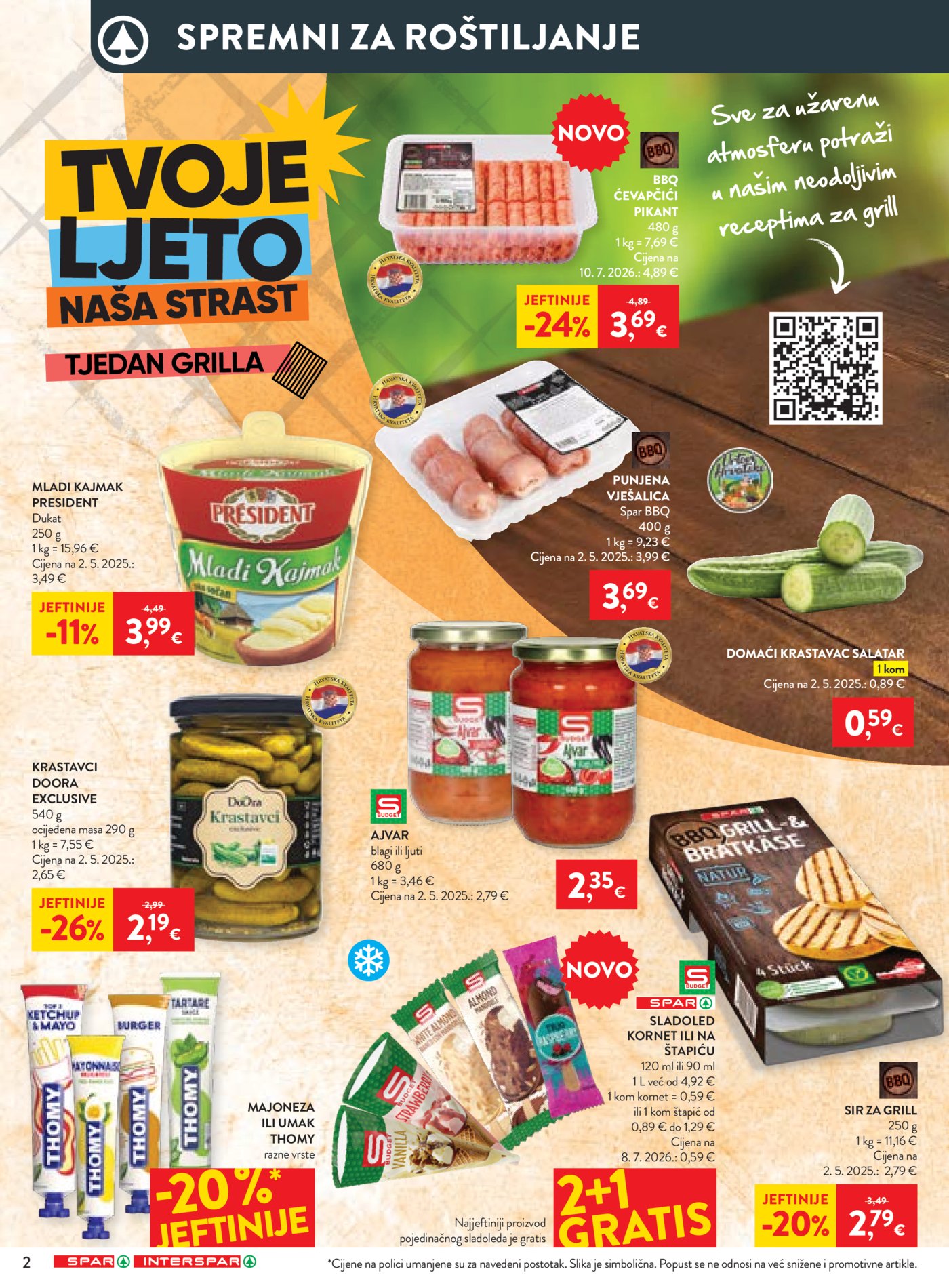 SPAR INTERSPAR katalog Akcija 06.08.-11.08.2026.