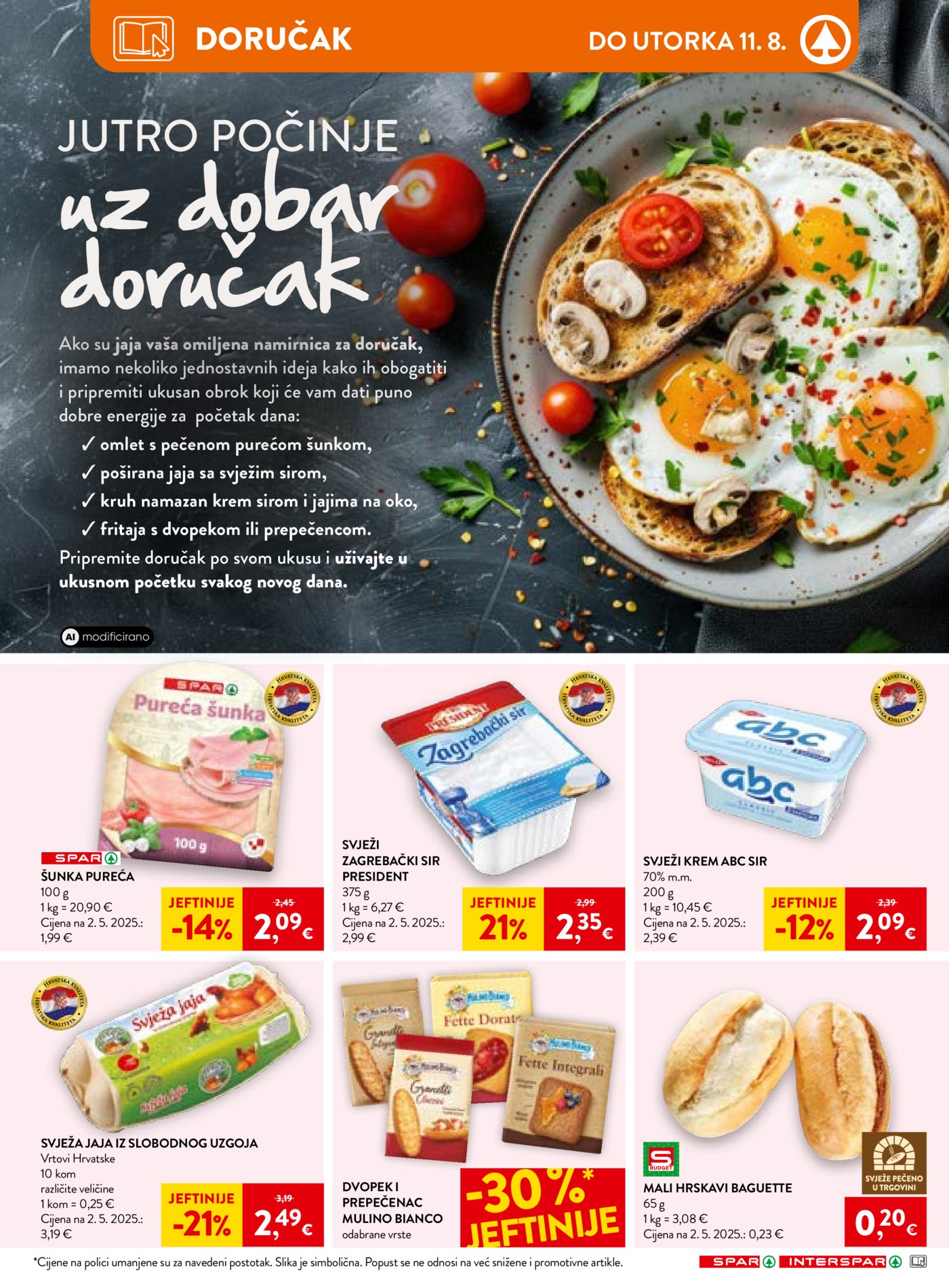 SPAR INTERSPAR katalog Akcija 06.08.-11.08.2026.