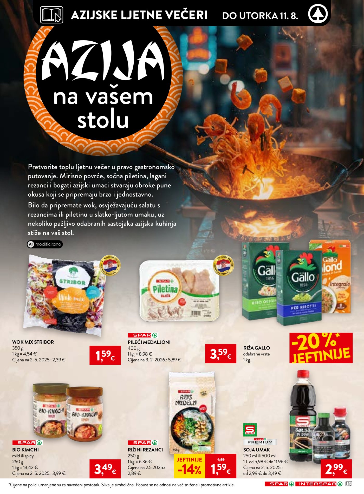 SPAR INTERSPAR katalog Akcija 06.08.-11.08.2026.