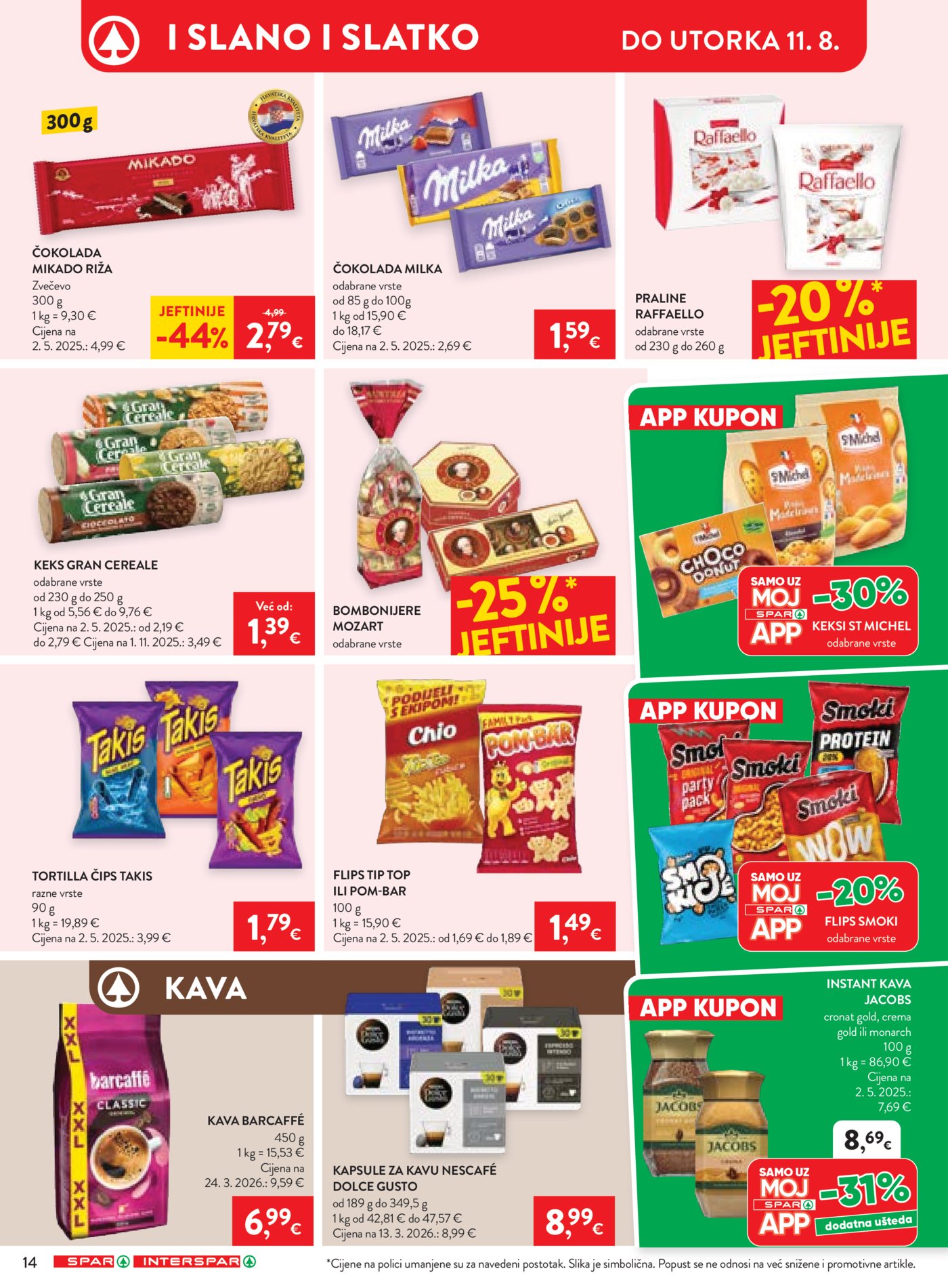 SPAR INTERSPAR katalog Akcija 06.08.-11.08.2026.