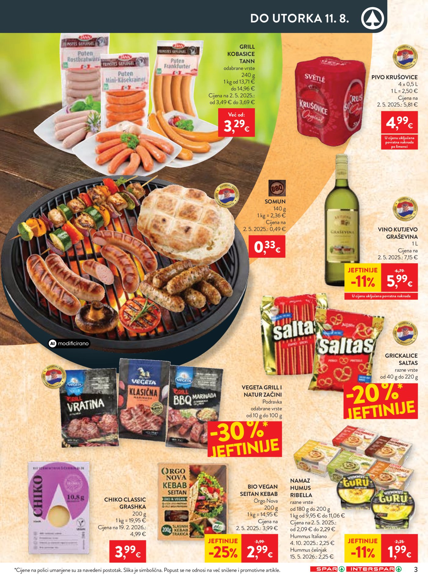 SPAR INTERSPAR katalog Akcija 06.08.-11.08.2026.