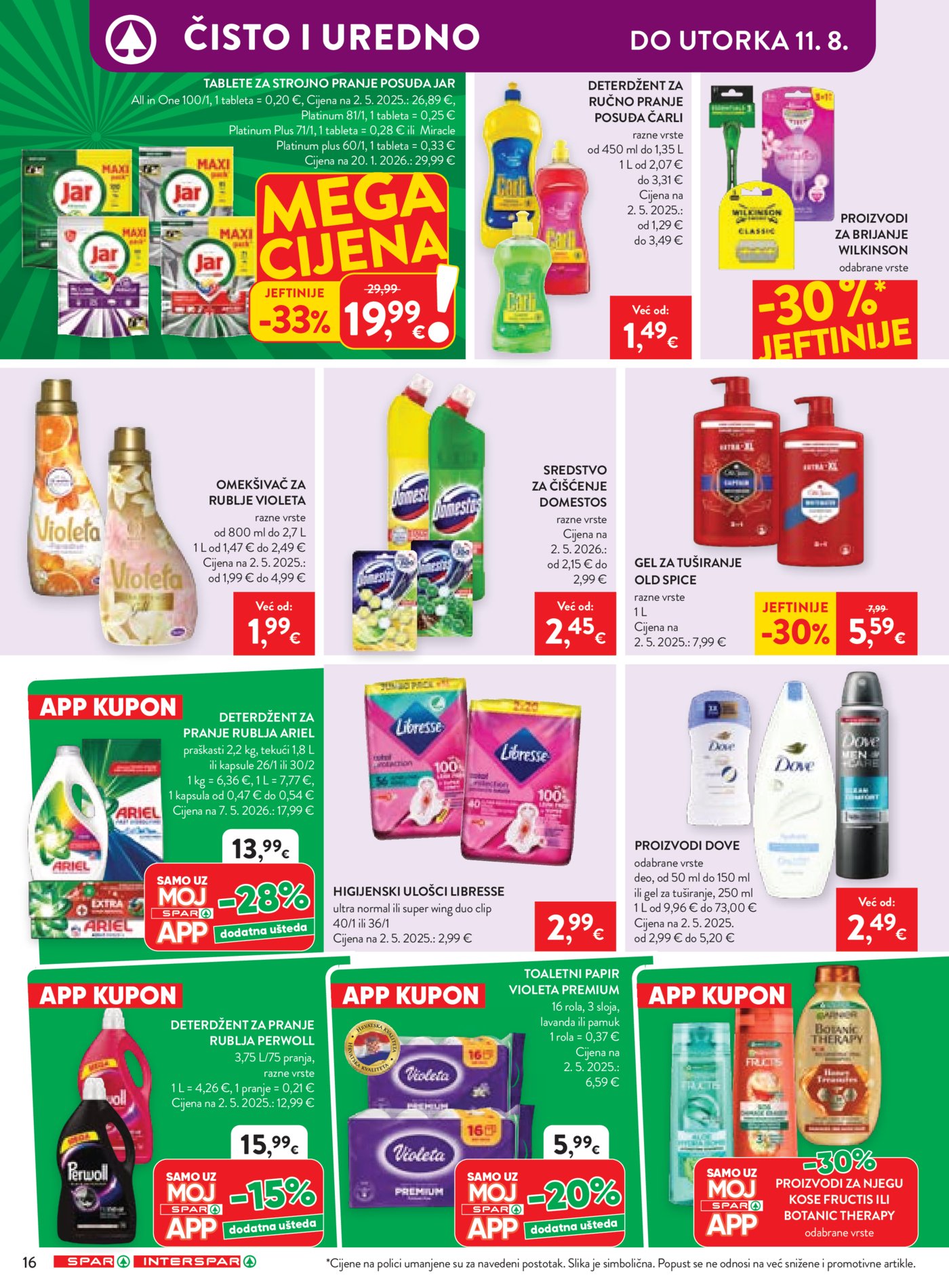 SPAR INTERSPAR katalog Akcija 06.08.-11.08.2026.