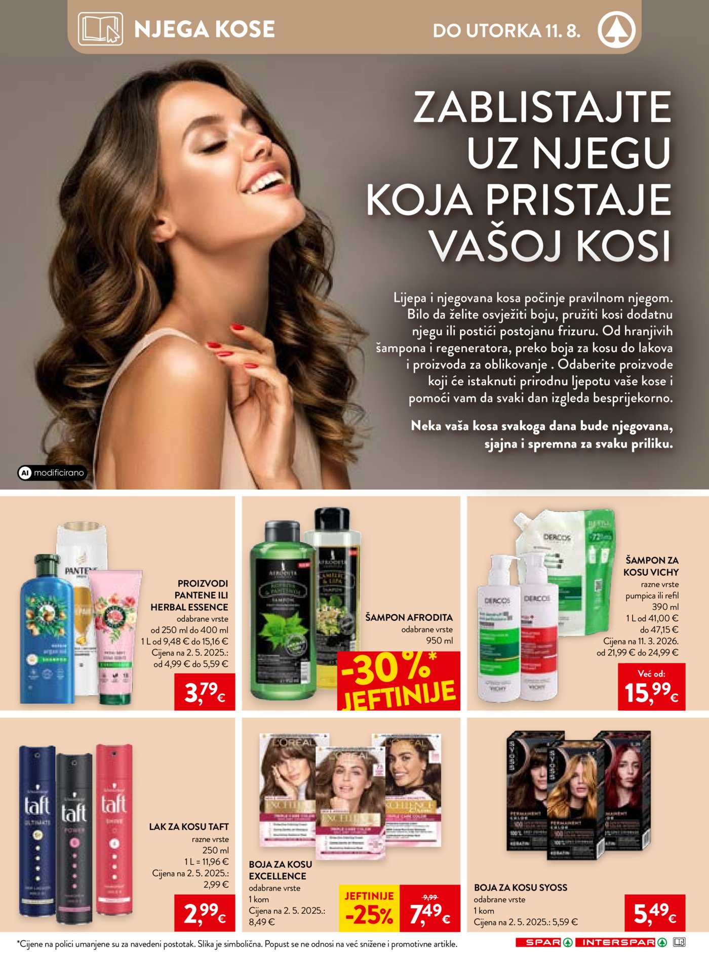 SPAR INTERSPAR katalog Akcija 06.08.-11.08.2026.