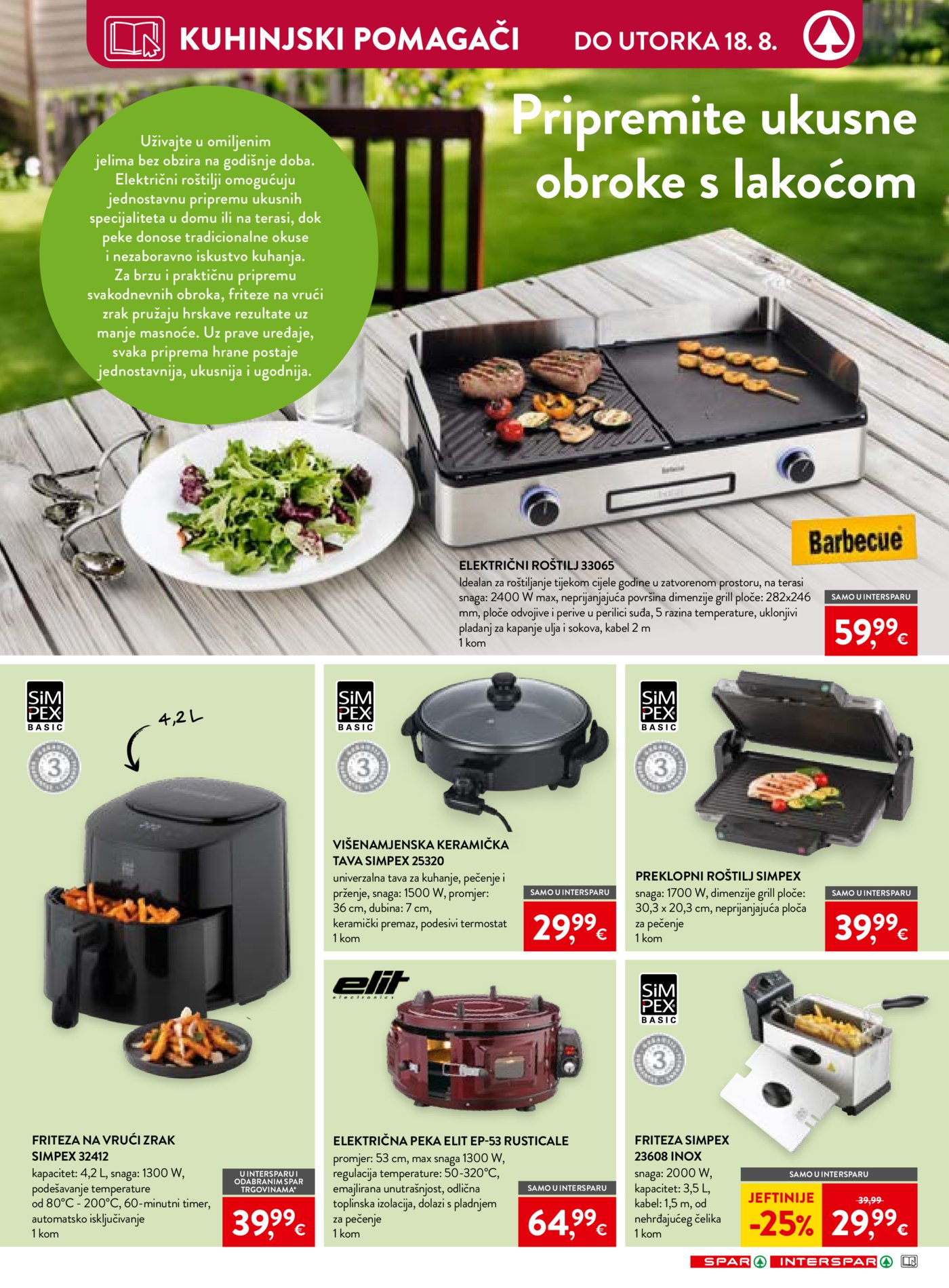 SPAR INTERSPAR katalog Akcija 06.08.-11.08.2026.