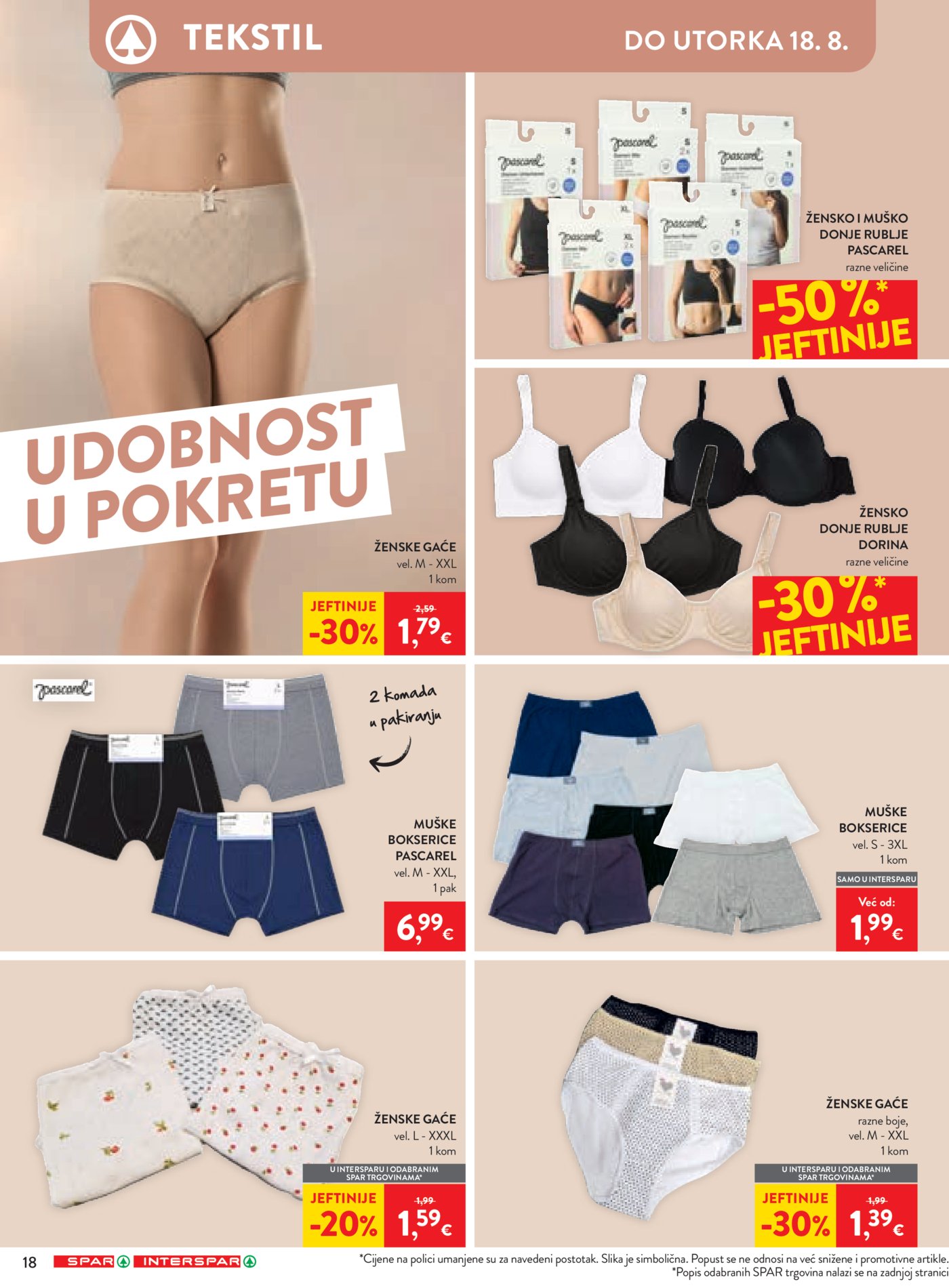 SPAR INTERSPAR katalog Akcija 06.08.-11.08.2026.