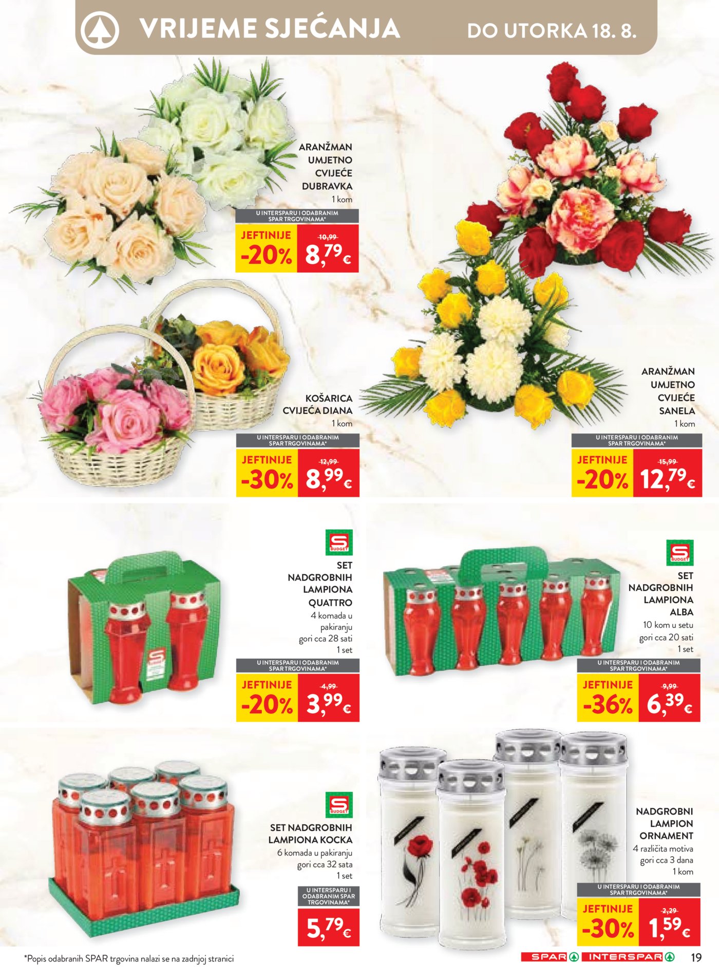 SPAR INTERSPAR katalog Akcija 06.08.-11.08.2026.