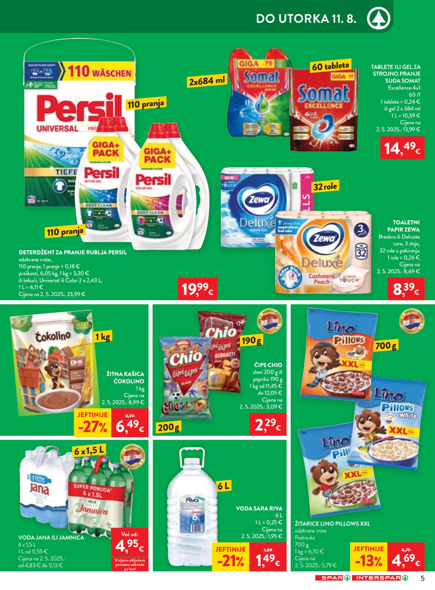 SPAR INTERSPAR katalog Akcija 06.08.-11.08.2026.