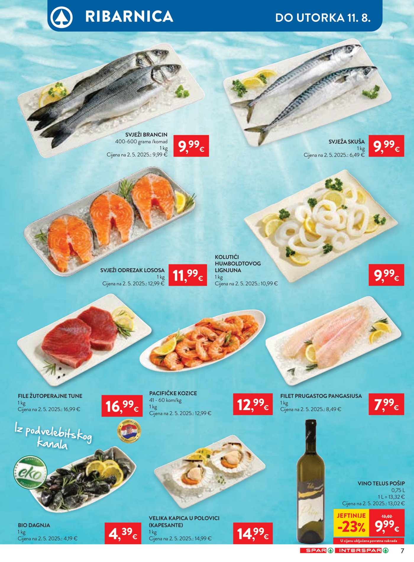 SPAR INTERSPAR katalog Akcija 06.08.-11.08.2026.