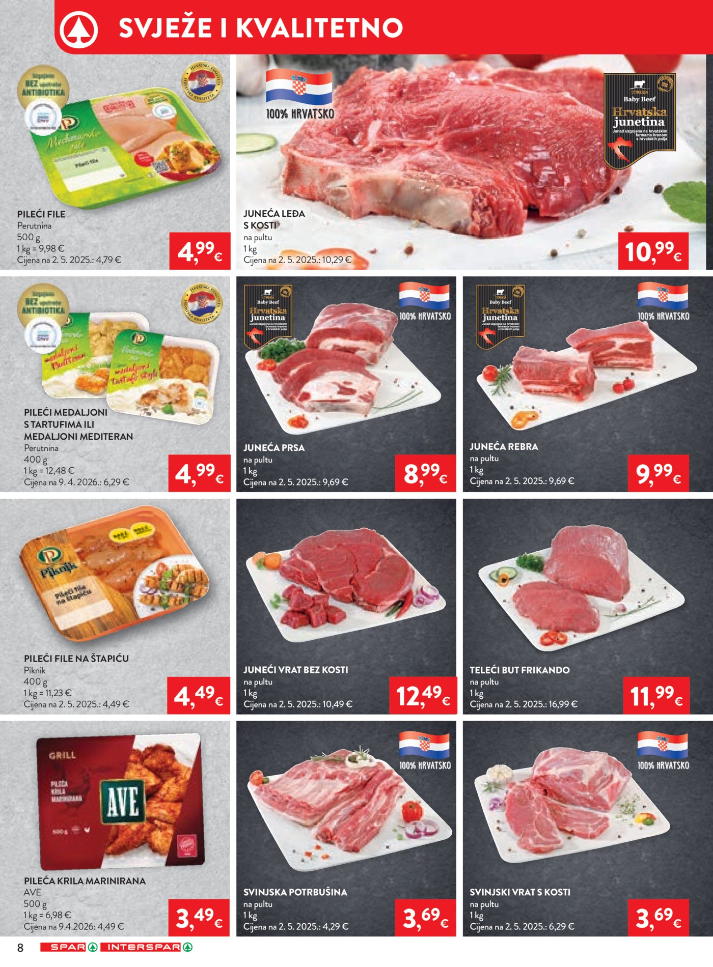 SPAR INTERSPAR katalog Akcija 06.08.-11.08.2026.