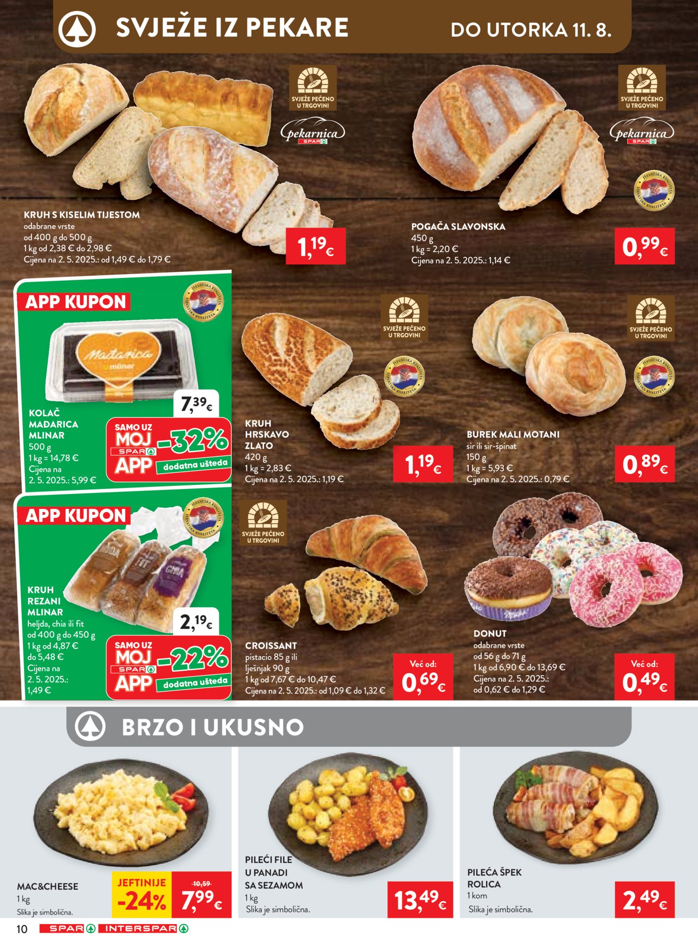 SPAR INTERSPAR katalog Akcija 06.08.-11.08.2026.