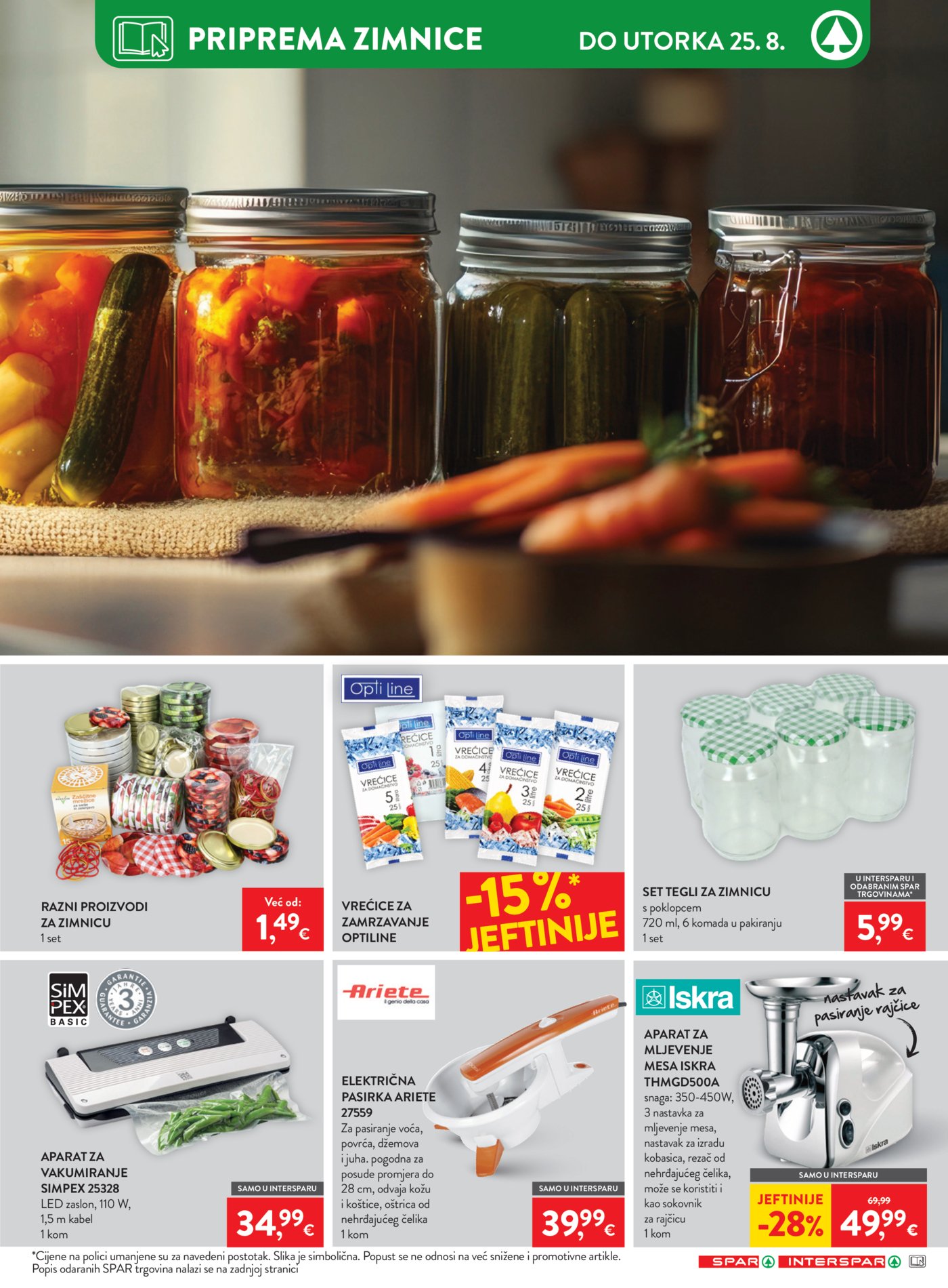 Spar Interspar katalog Akcija 12.08.-18.08.2026.