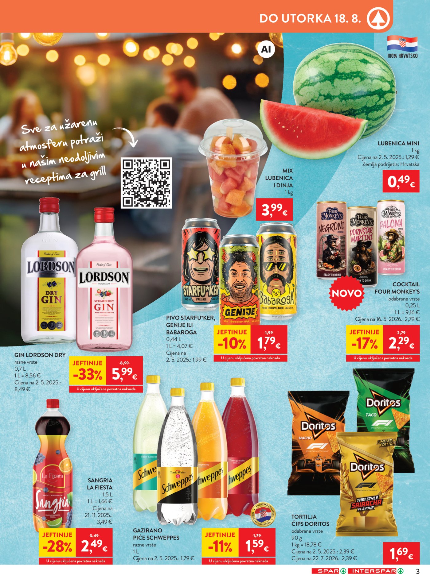 Spar Interspar katalog Akcija 12.08.-18.08.2026.
