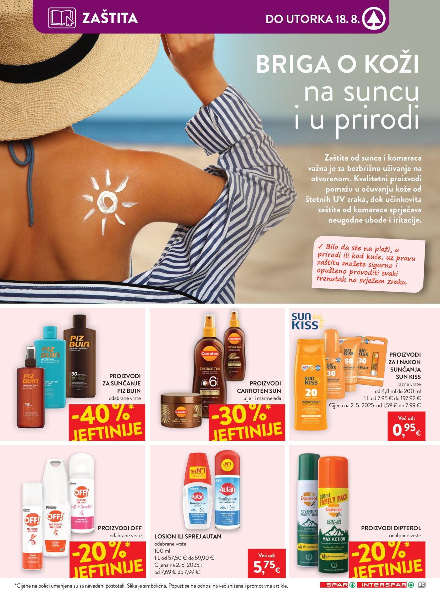 Spar Interspar katalog Akcija 12.08.-18.08.2026.