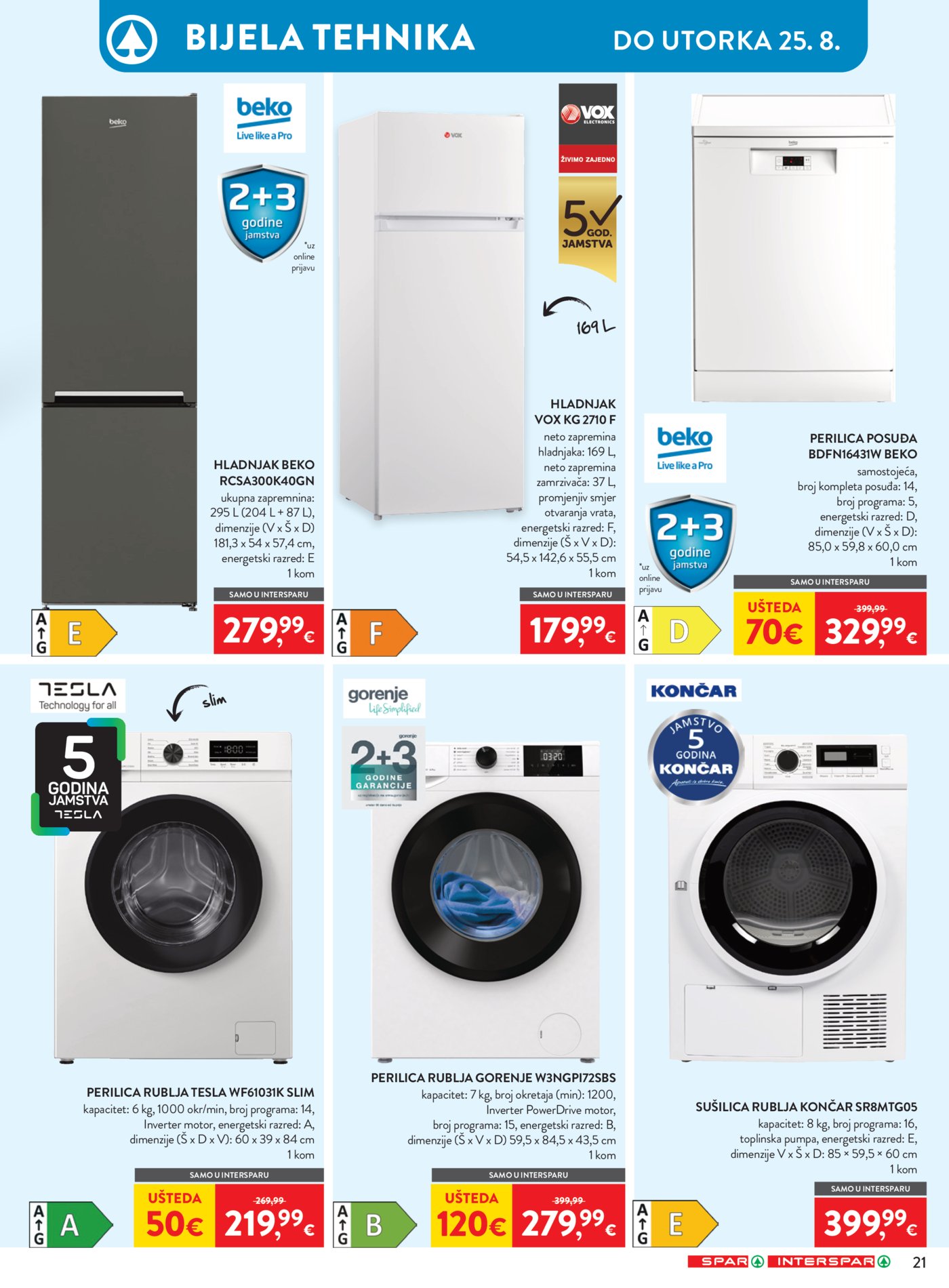 Spar Interspar katalog Akcija 12.08.-18.08.2026.